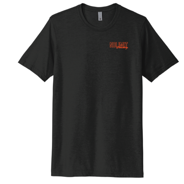 No Limit Detailing Tee Orange/Black