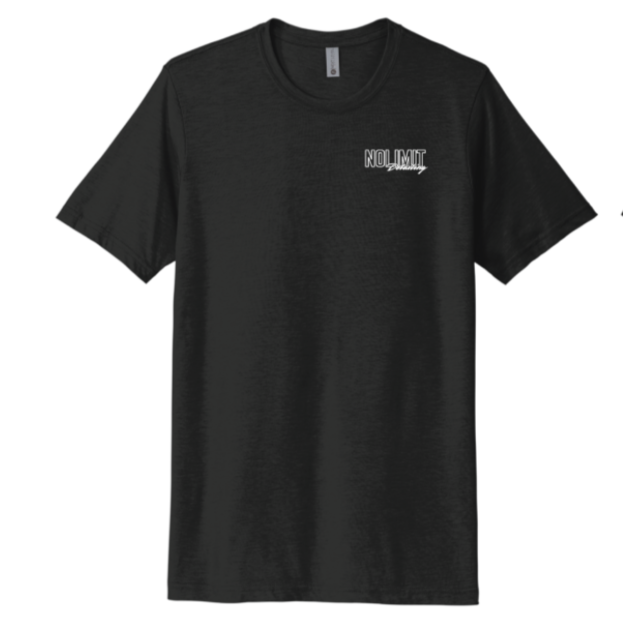 No Limit Detailing Tee White/Black