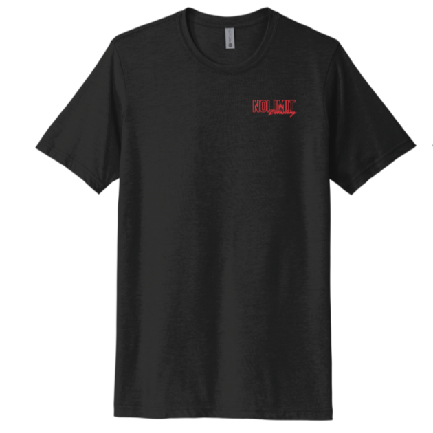 No Limit Detailing Tee Red/Black