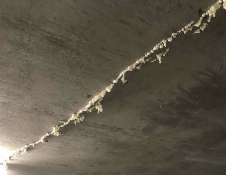 Concrete crack repair