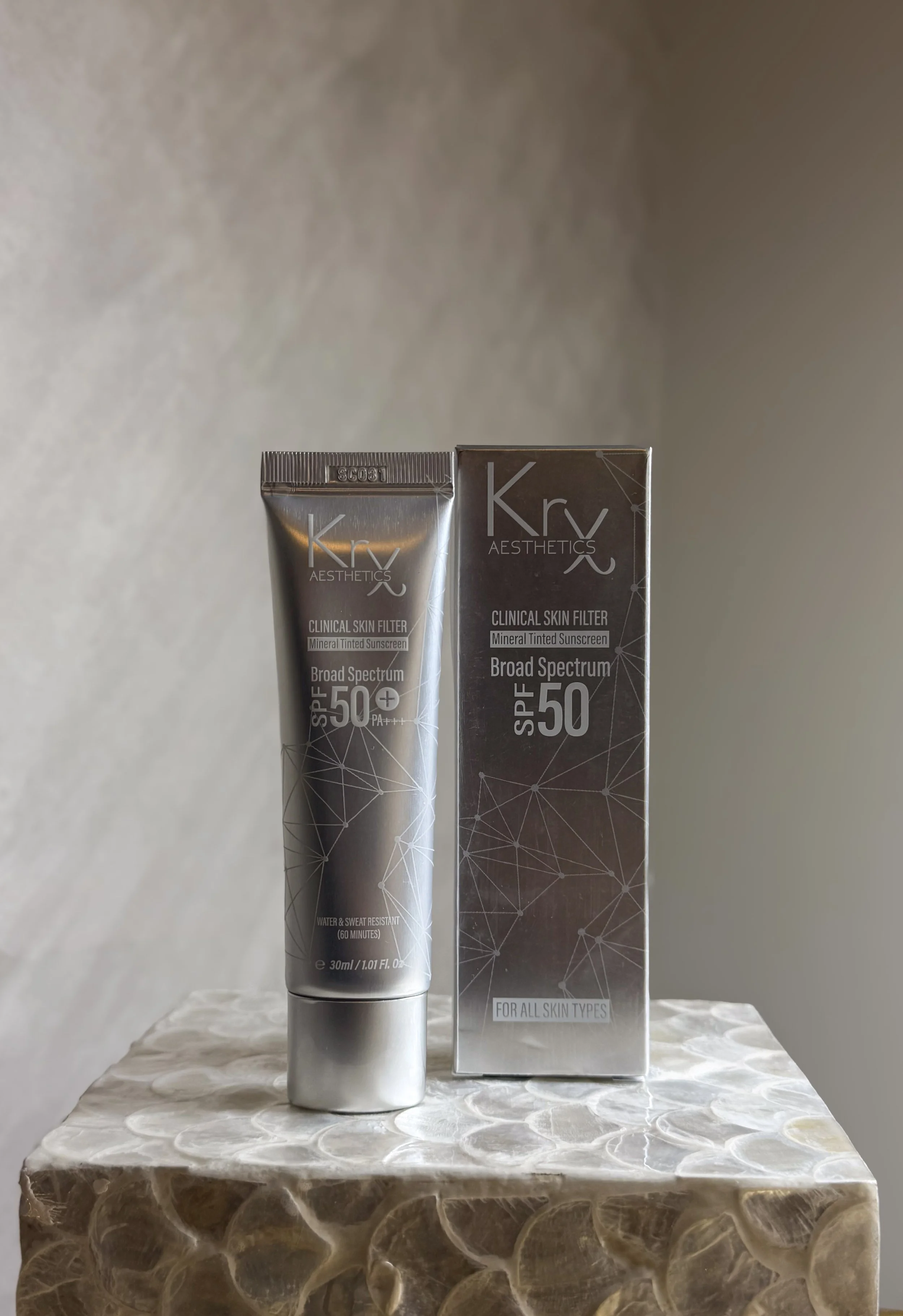 KrX | Clinical Skin Filter Mineral Tinted Sunscreen SPF 50+++