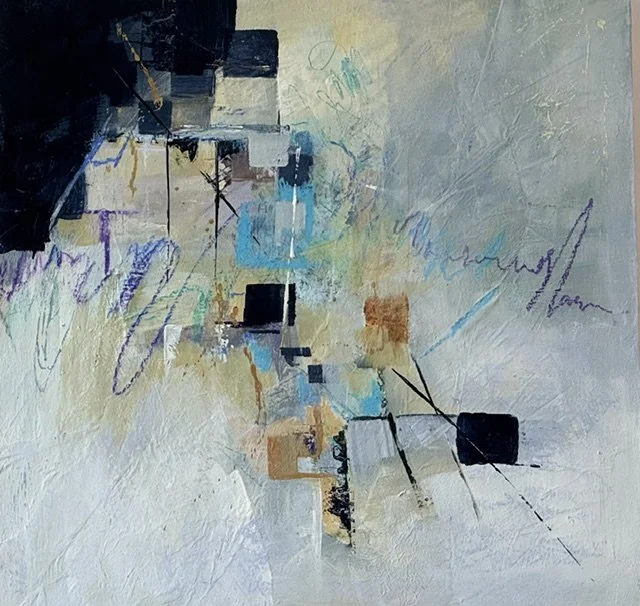 Whispers of Light
20 x 20 framed
Mixed Media and Collage