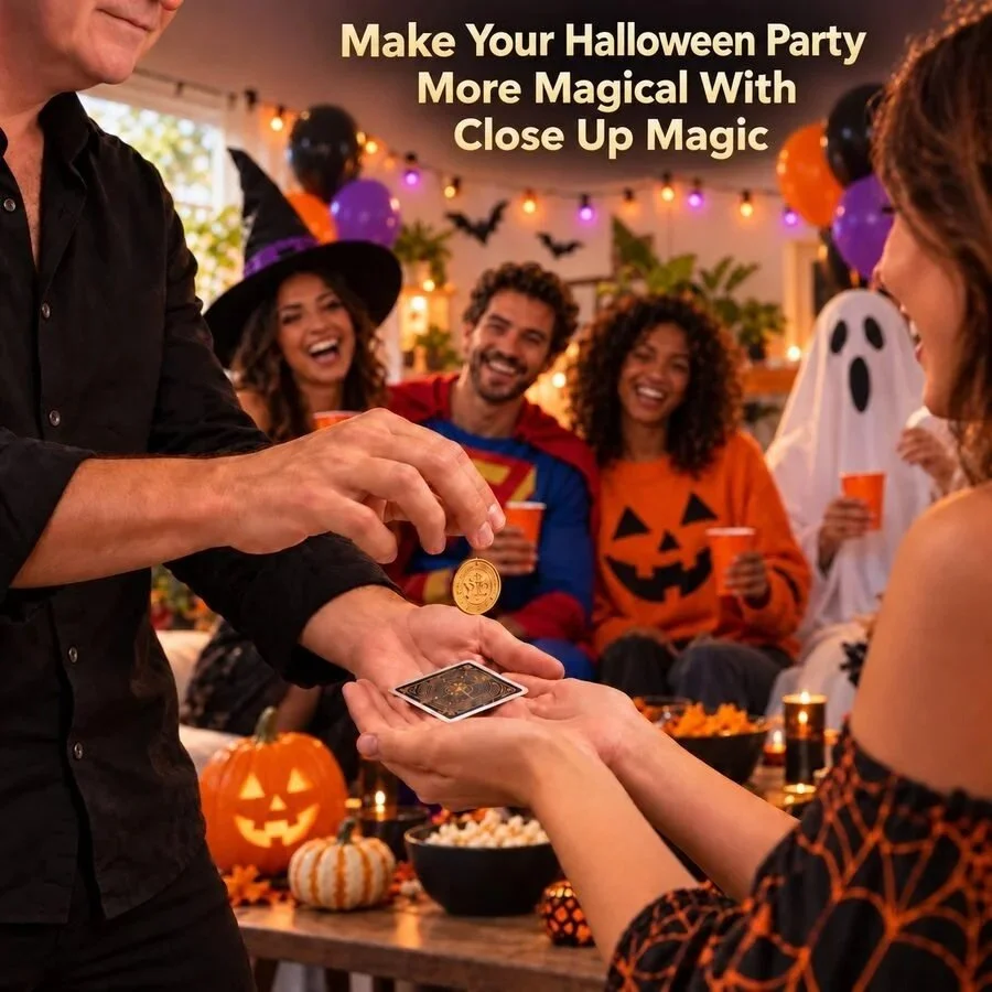 Make Your Halloween Party More Magical With Close Up Magic