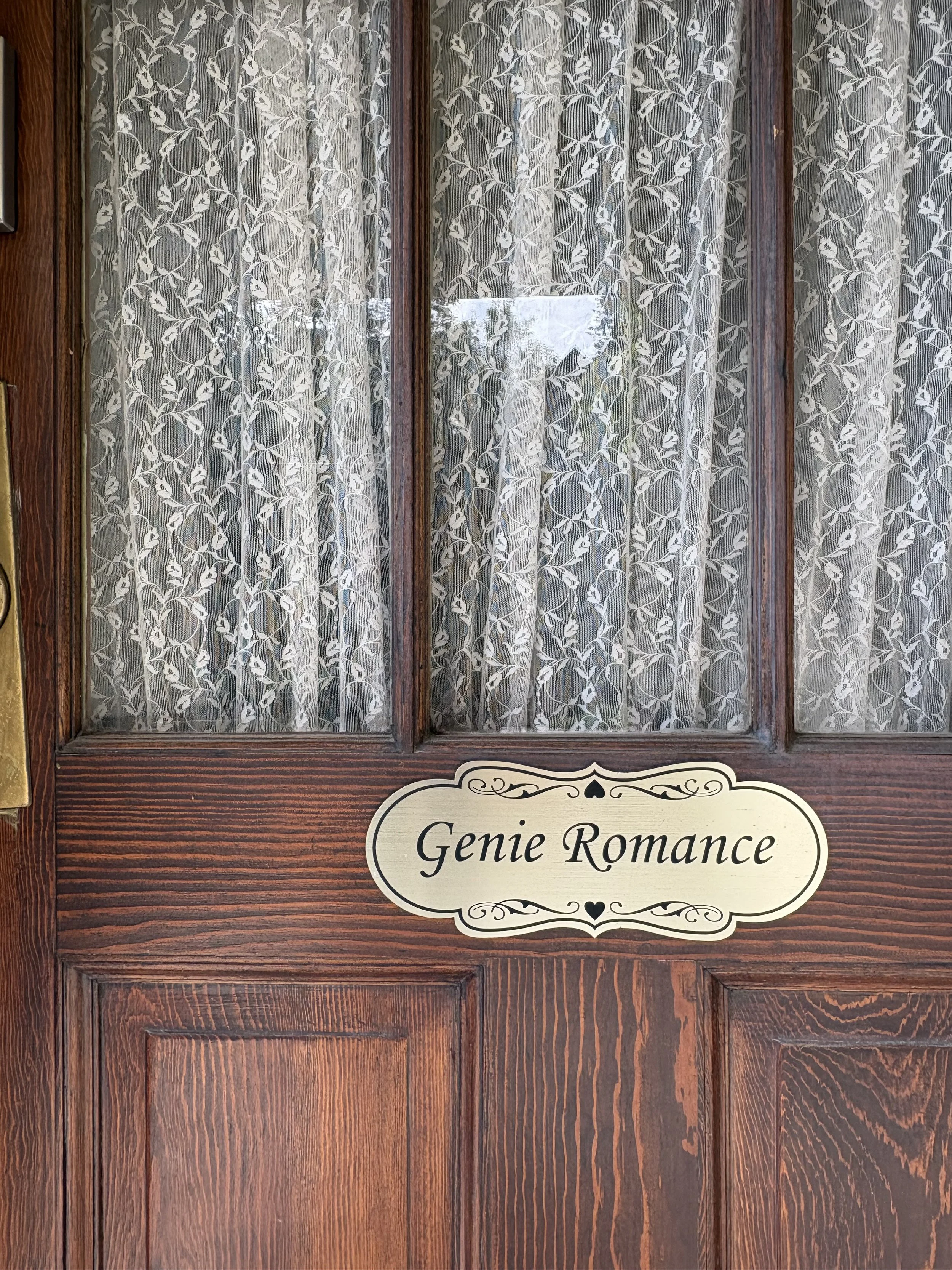 We stayed in Genie Romance 🧞‍♂️