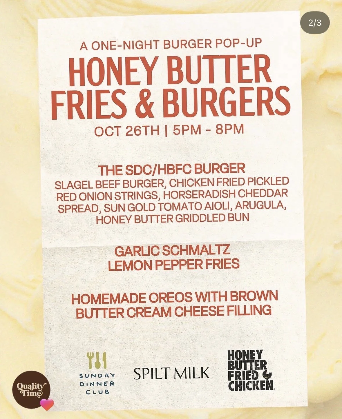 Honey Butter Fried Chicken x Spilt Milk (Copy)
