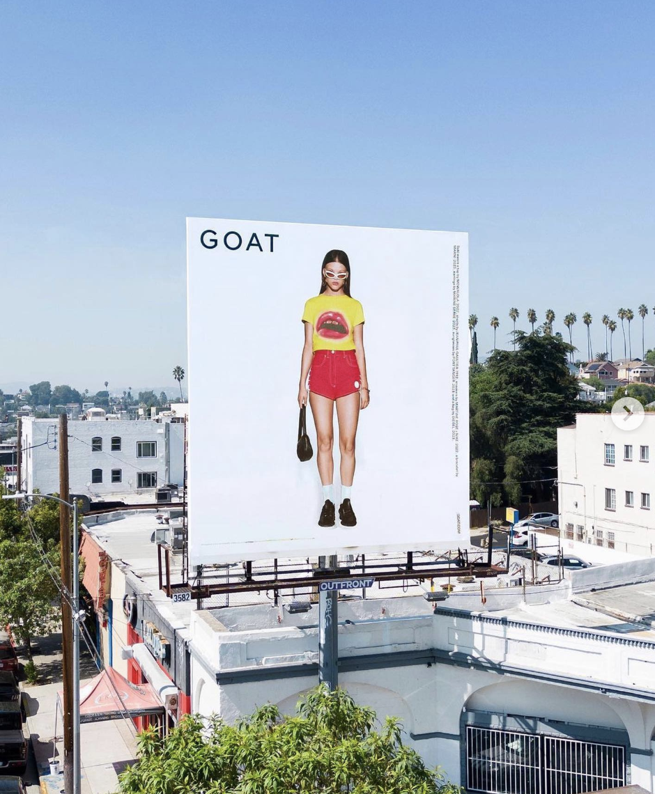 Suki for GOAT Brand Campaign, photographed by Ilya Lipkin and styled by Ai Kamoshita. Production by JCline.