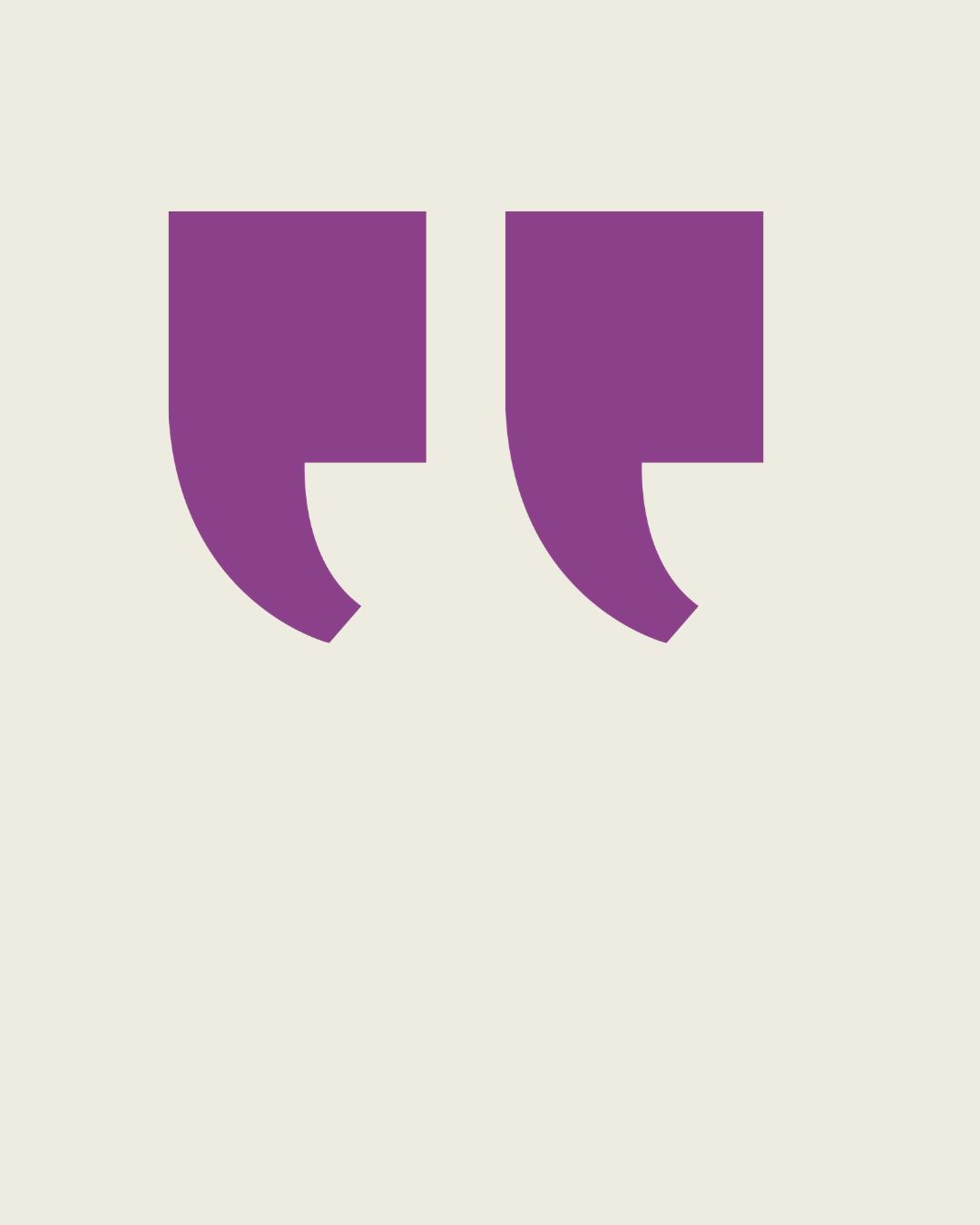 Opening quotation mark.