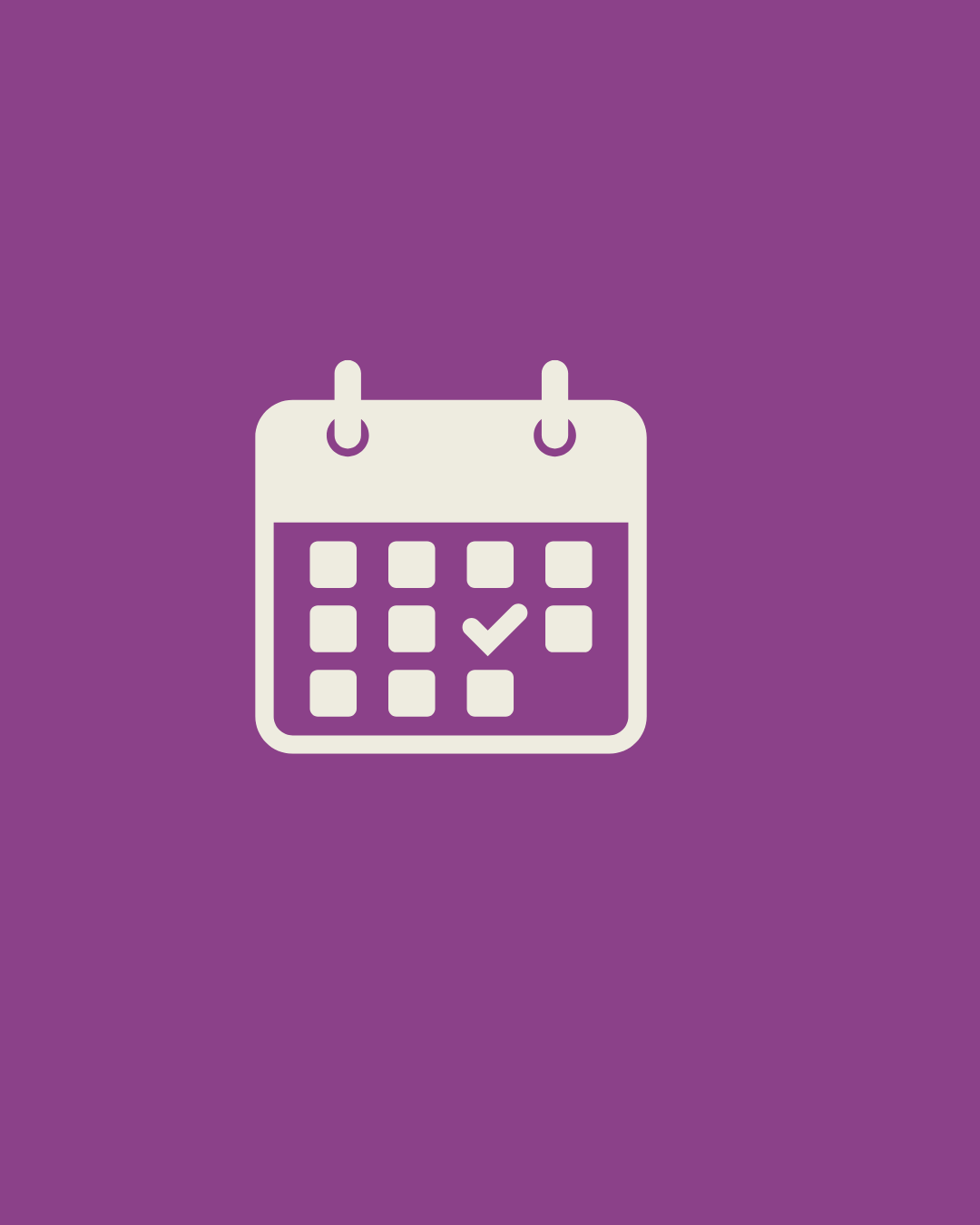 Calendar icon.