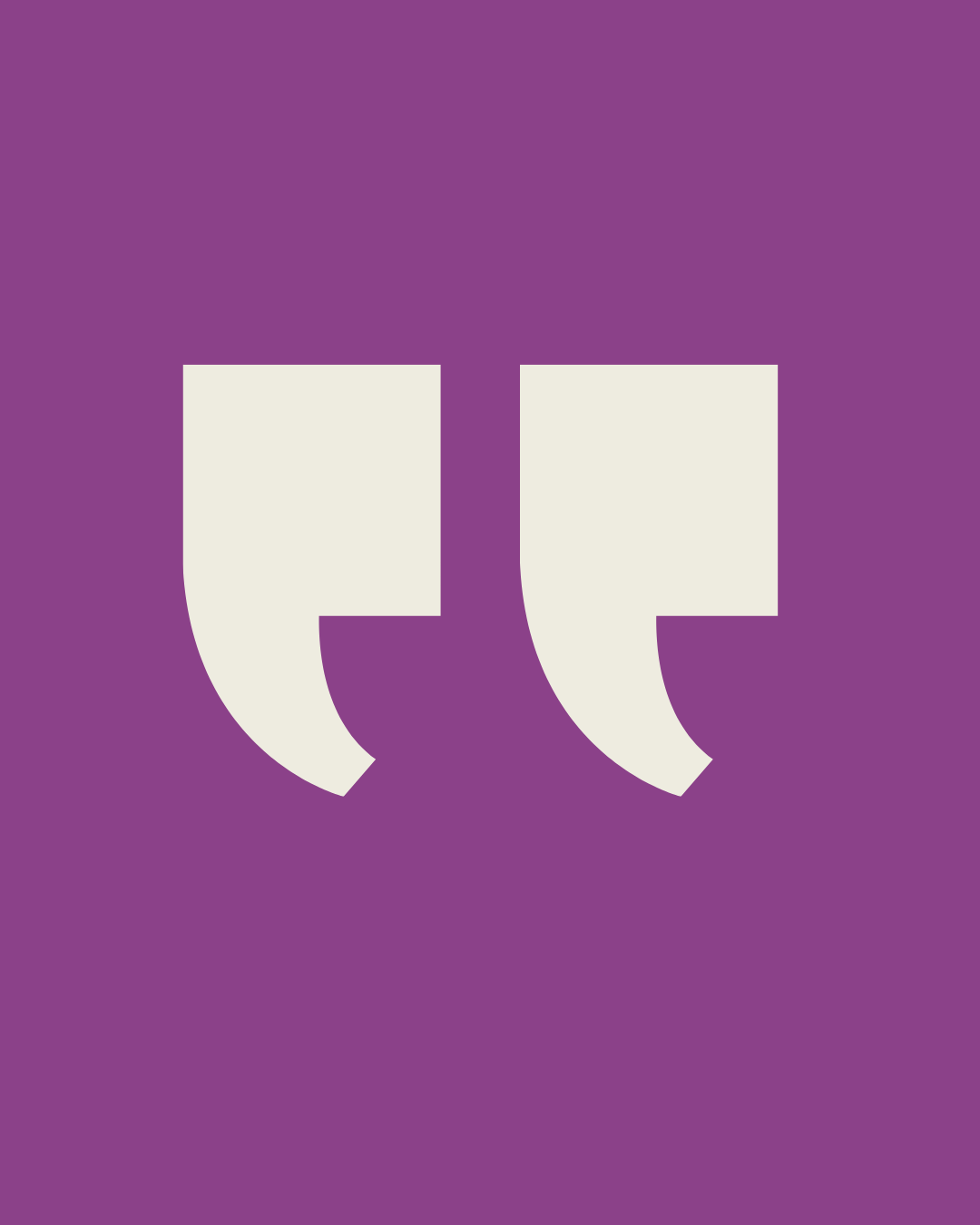Opening quotation mark.