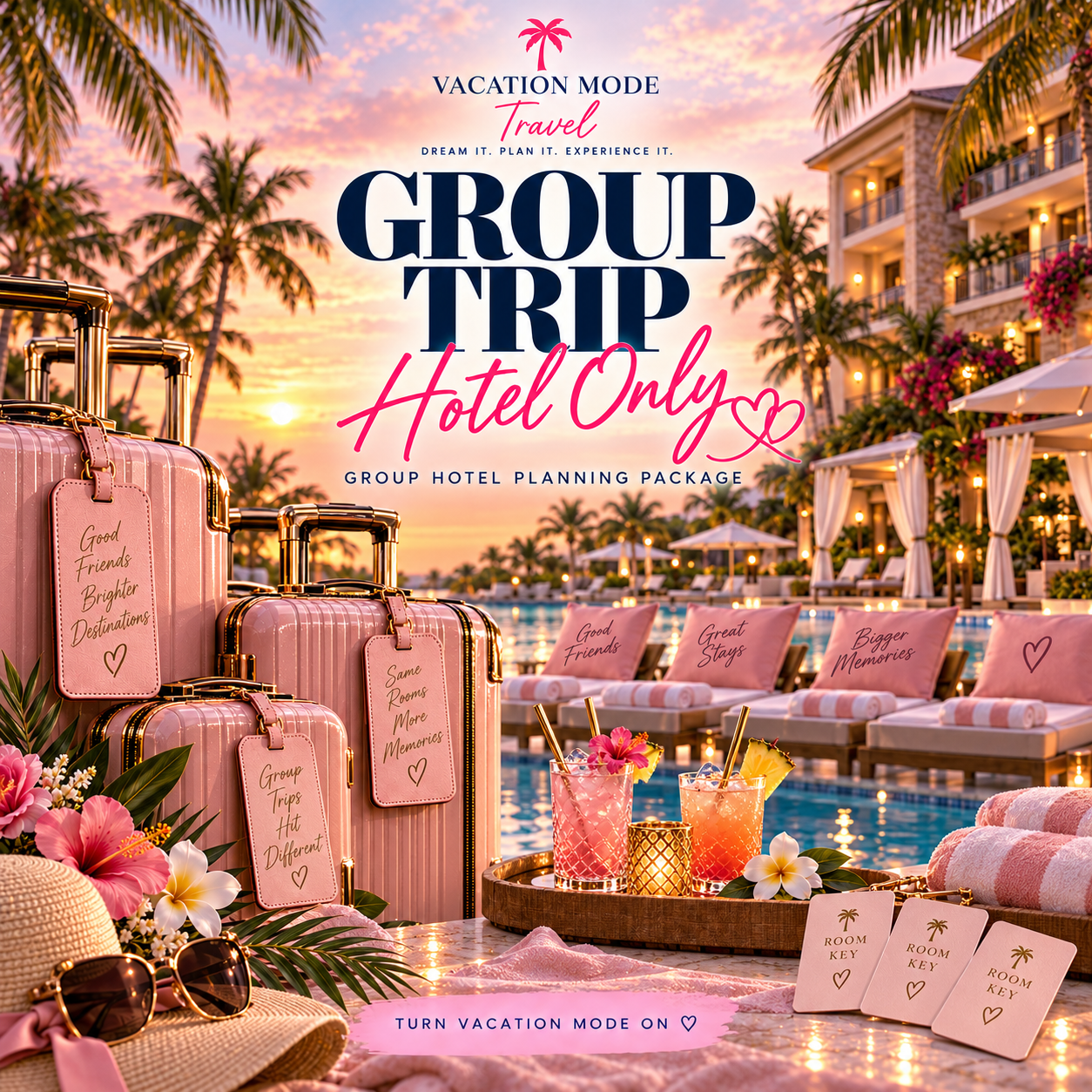 Group Travel - Hotel/Resort Only