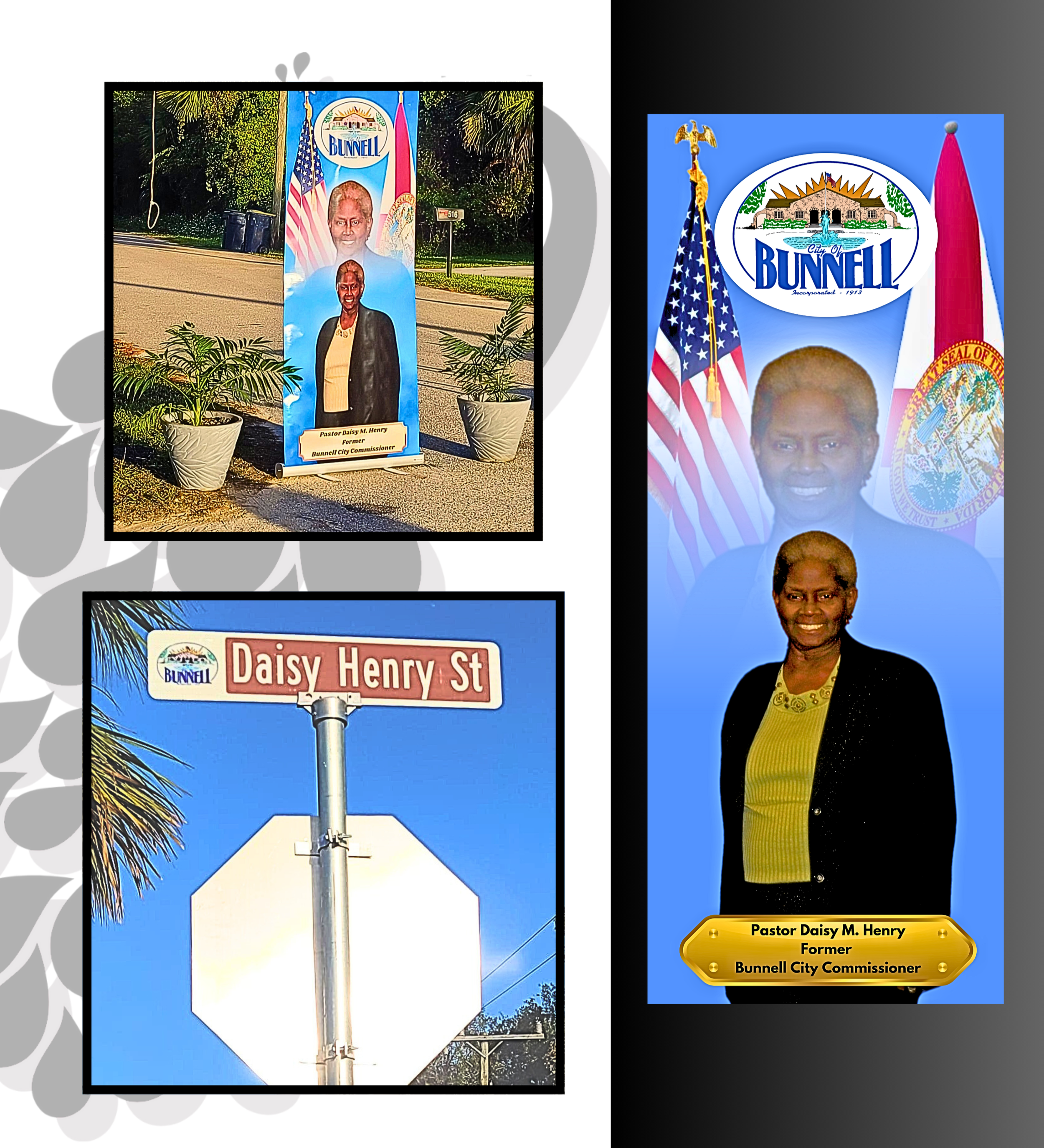 City of Bunnell’s street renaming ceremony honoring former City Commissioner Daisy Henry, commemorating her service and lasting impact on the community.