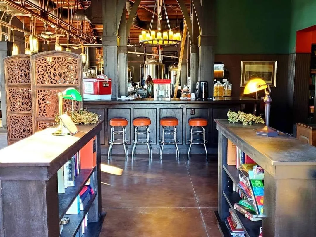 Bookshelves and Bartop for Petty Thieves Brewing // Commercial Spaces