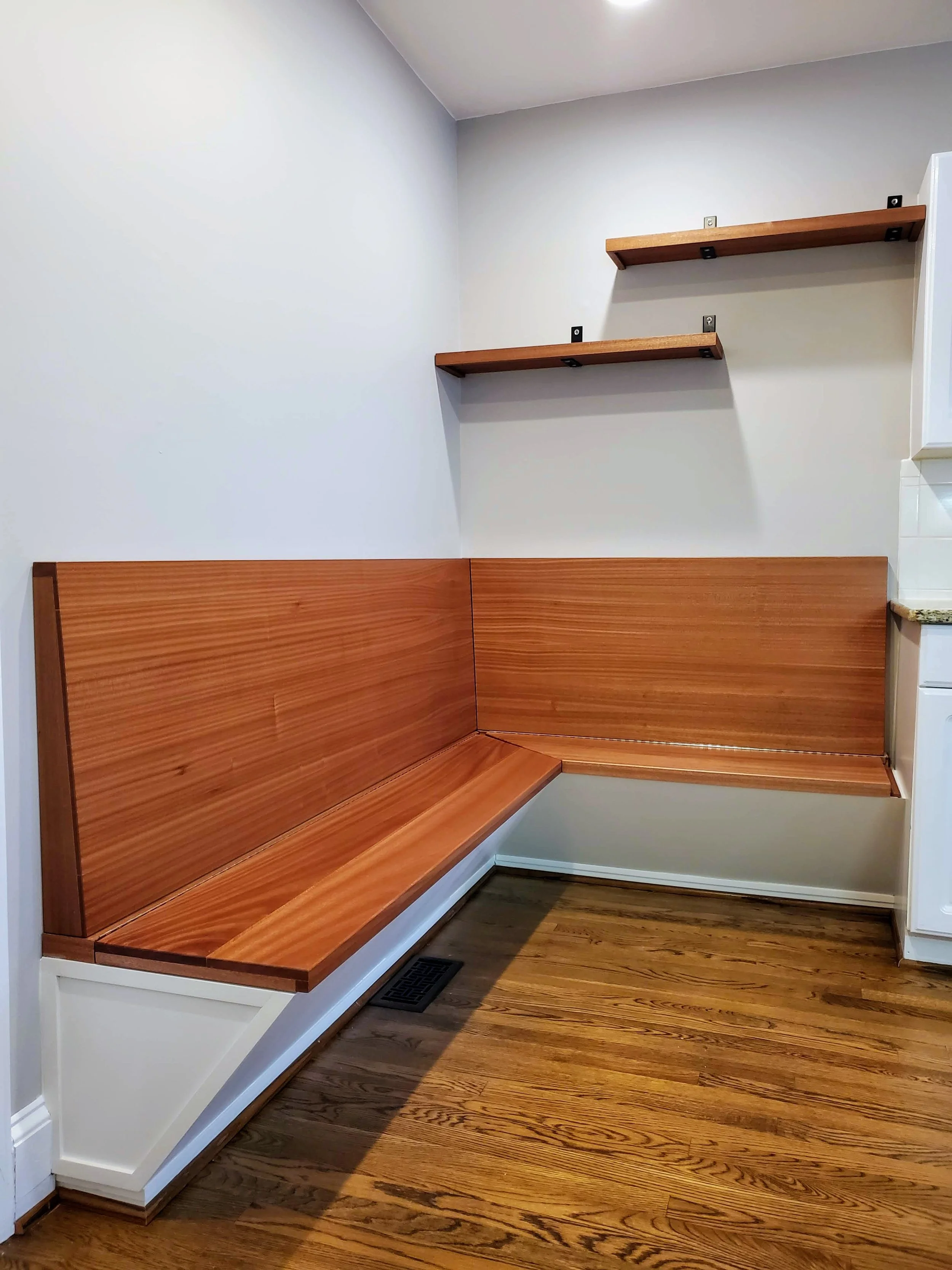 Kitchen Banquette Seating // Residential Woodwork