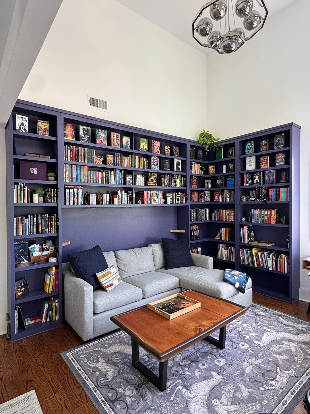 Custom Home Library // Residential Woodwork