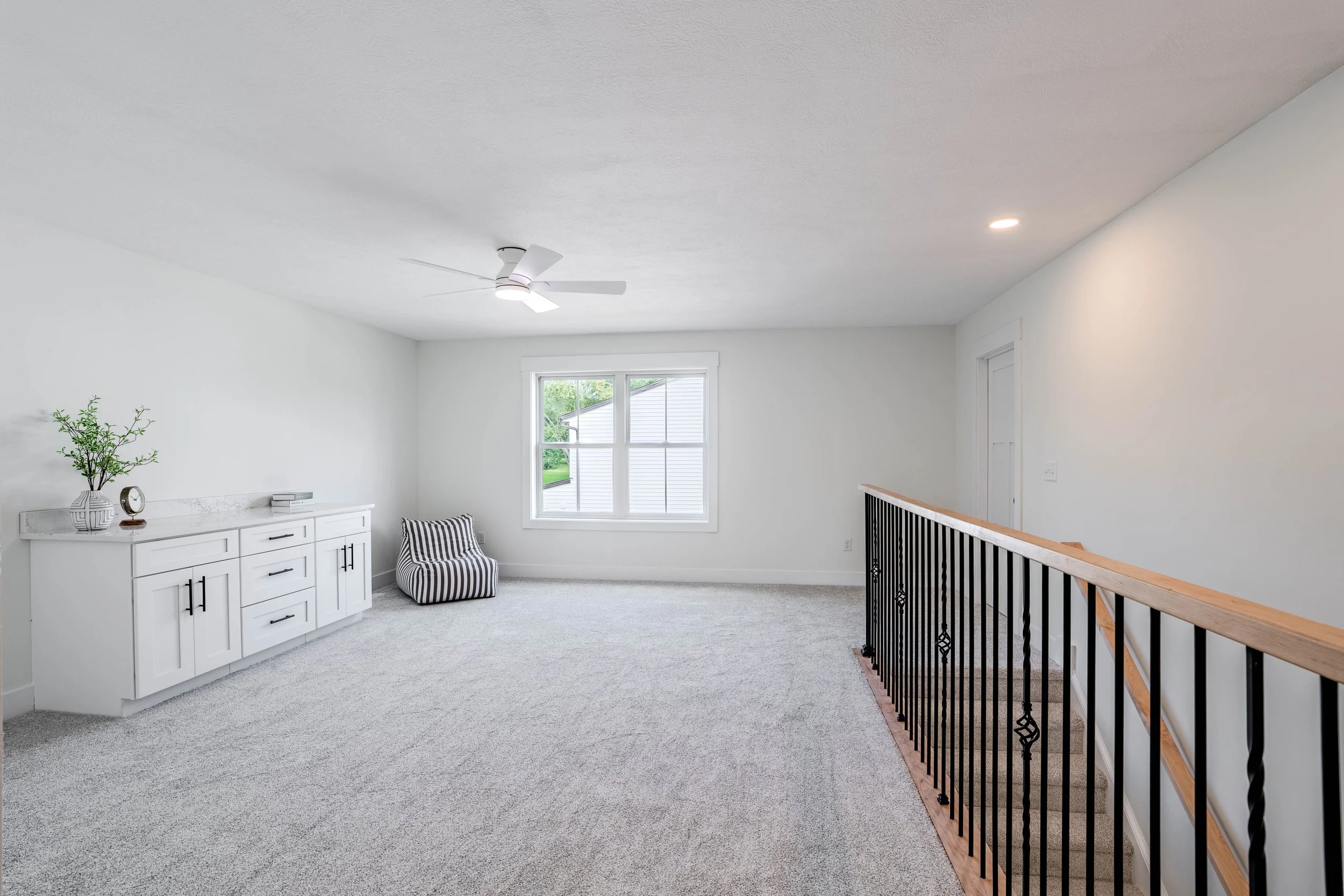 Upstairs bonus room