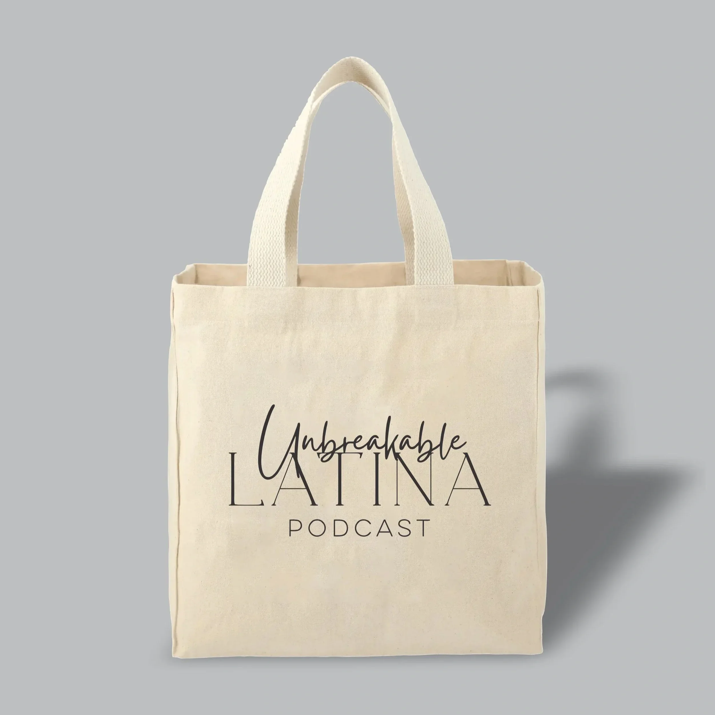 Unbreakable Latina Podcast Tote