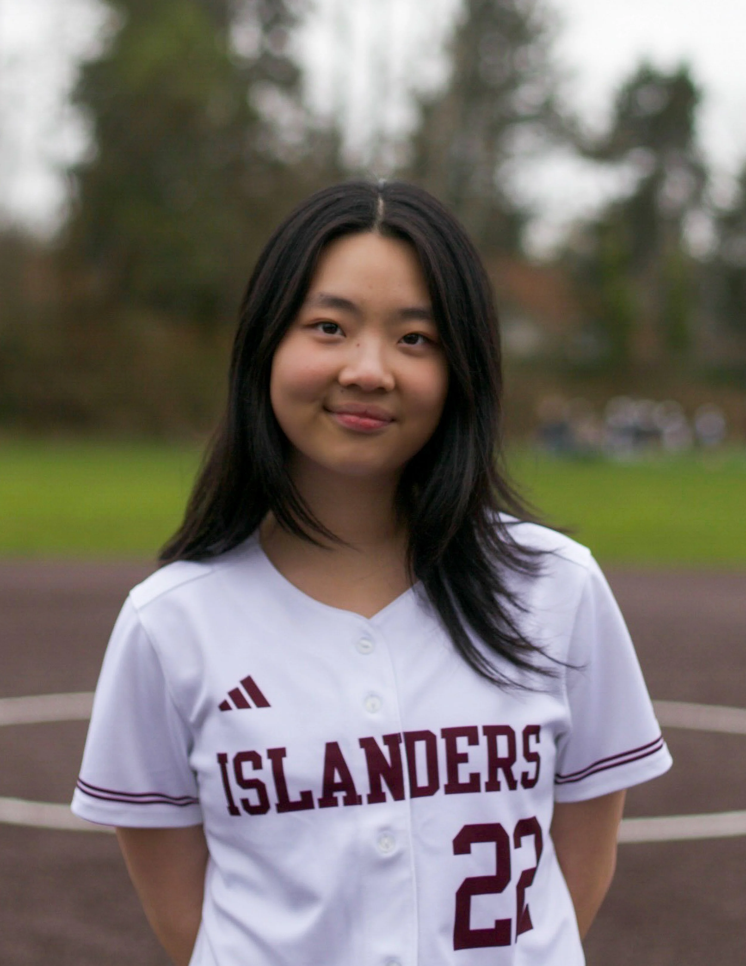 Emma Shi, 2025 MIHS varsity softball player