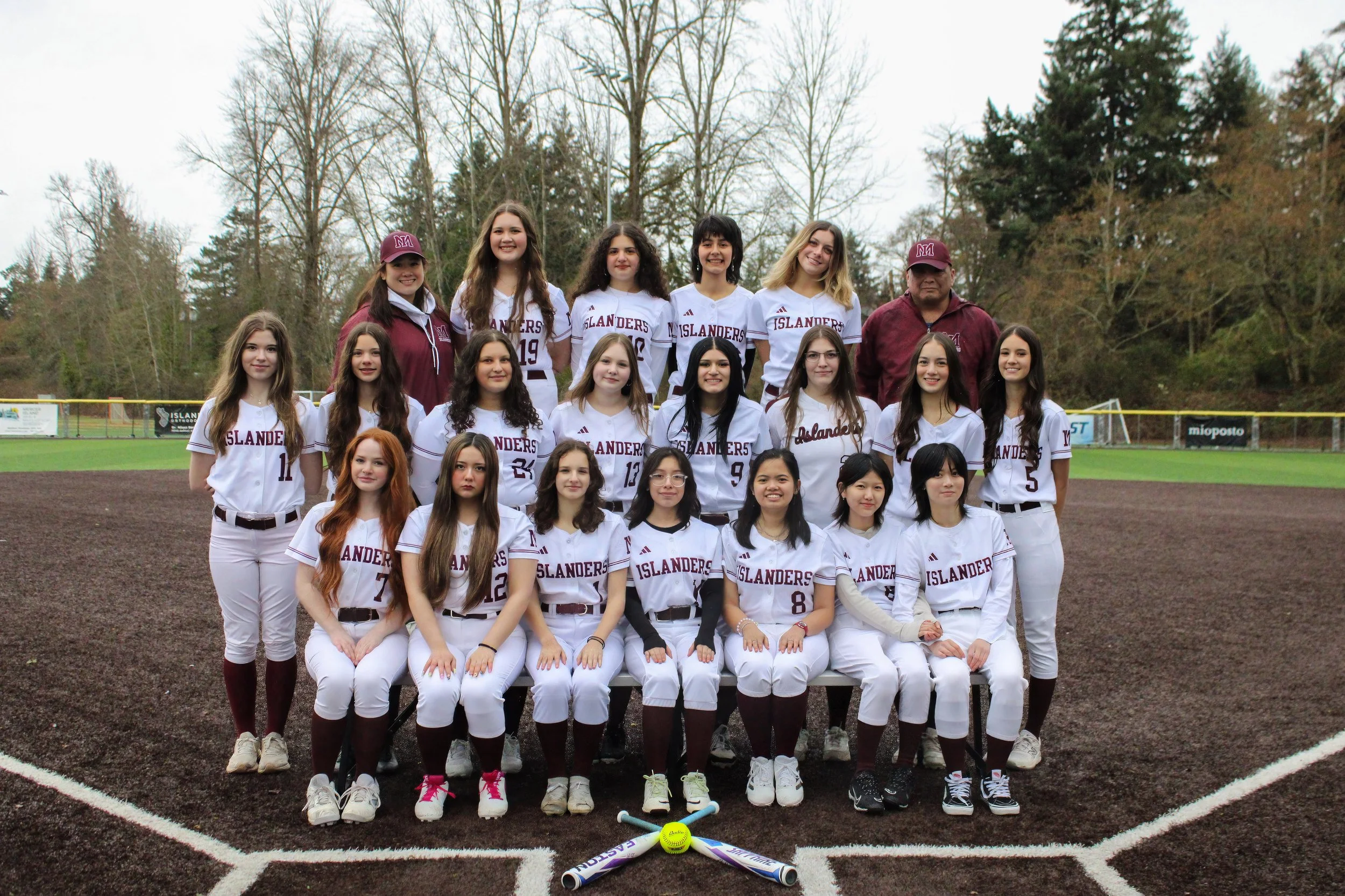 MIHS Softball 2026 Varsity team