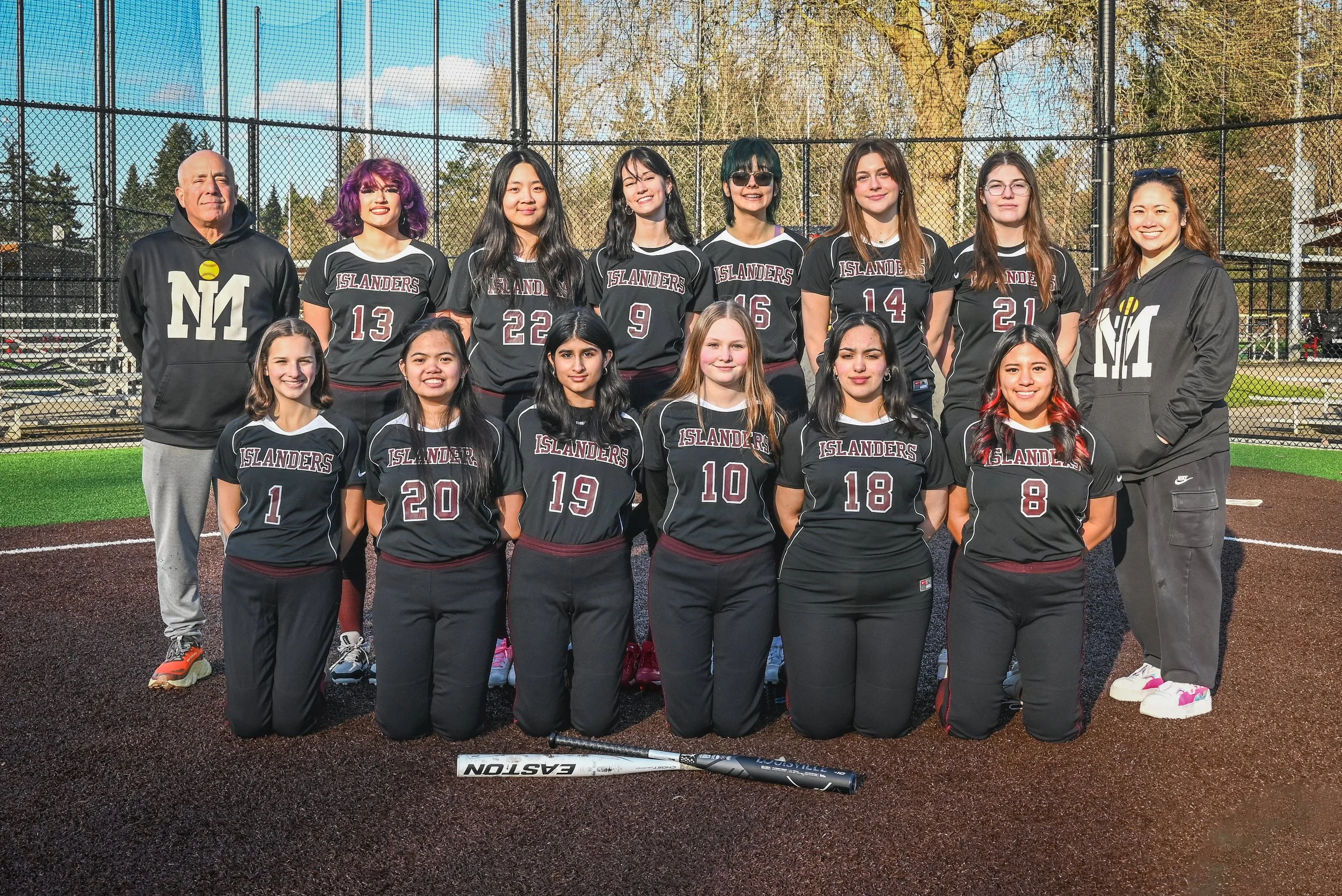 MIHS Softball 2024 Junior Varsity team