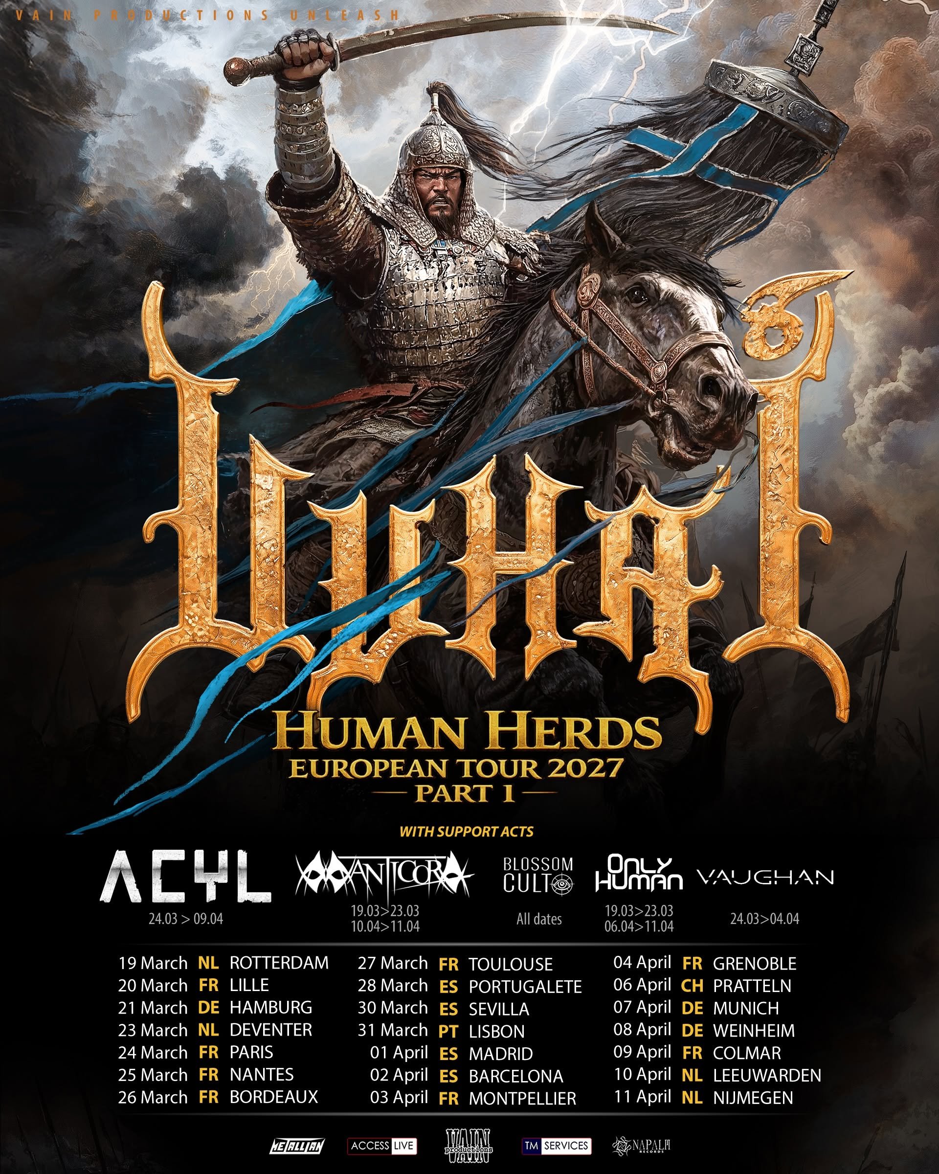 Supporting Uuhai: European Tour 2027
