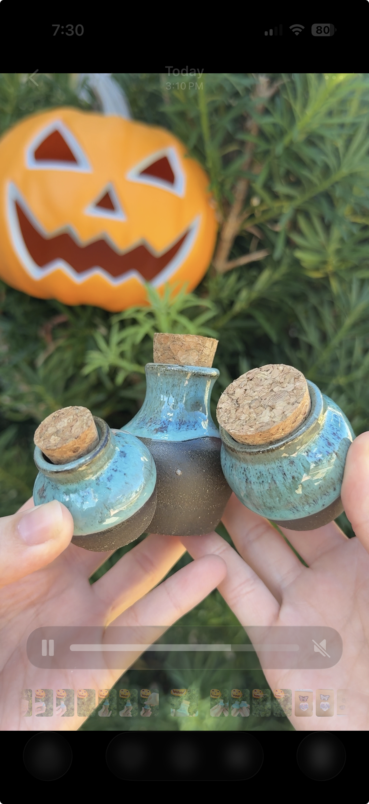 Mini Potion Bottles (with cork)