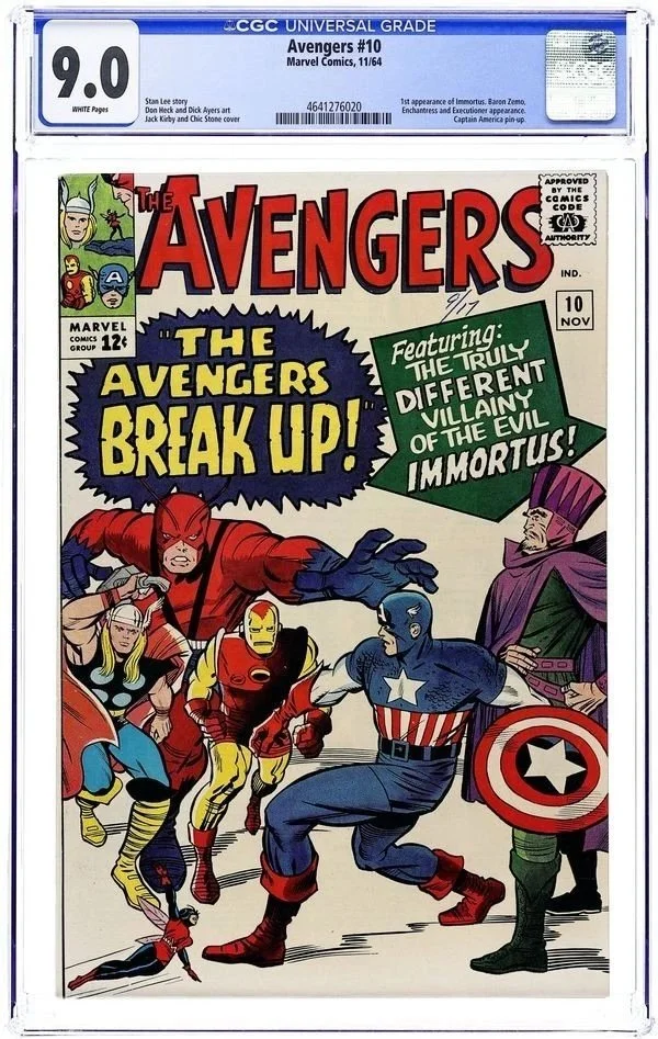 The Avengers #10 CGC 9.0.jpeg