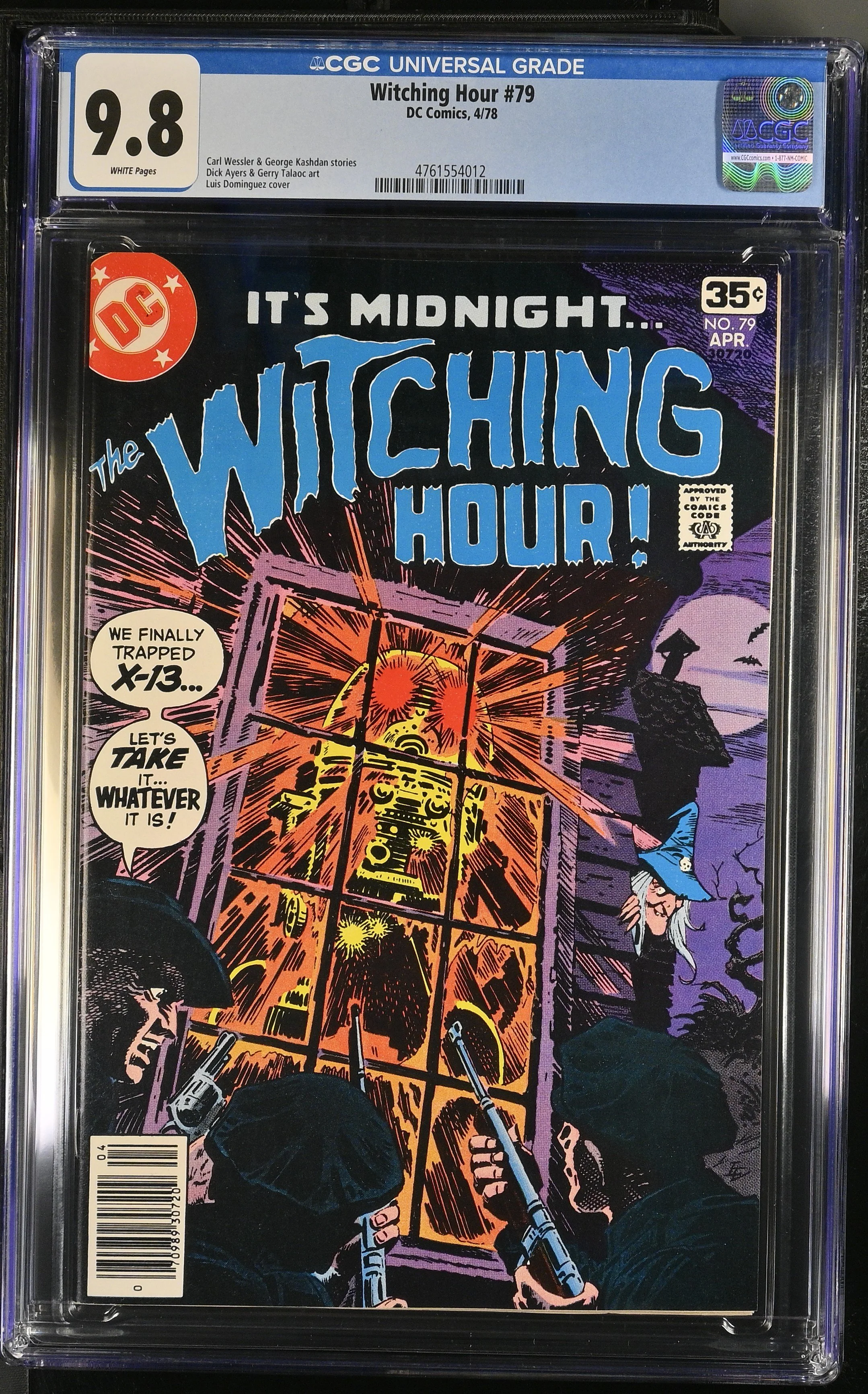 Witching Hour #79 CGC 9.8 Steve Ditko Art Bronze Age Horror 1978