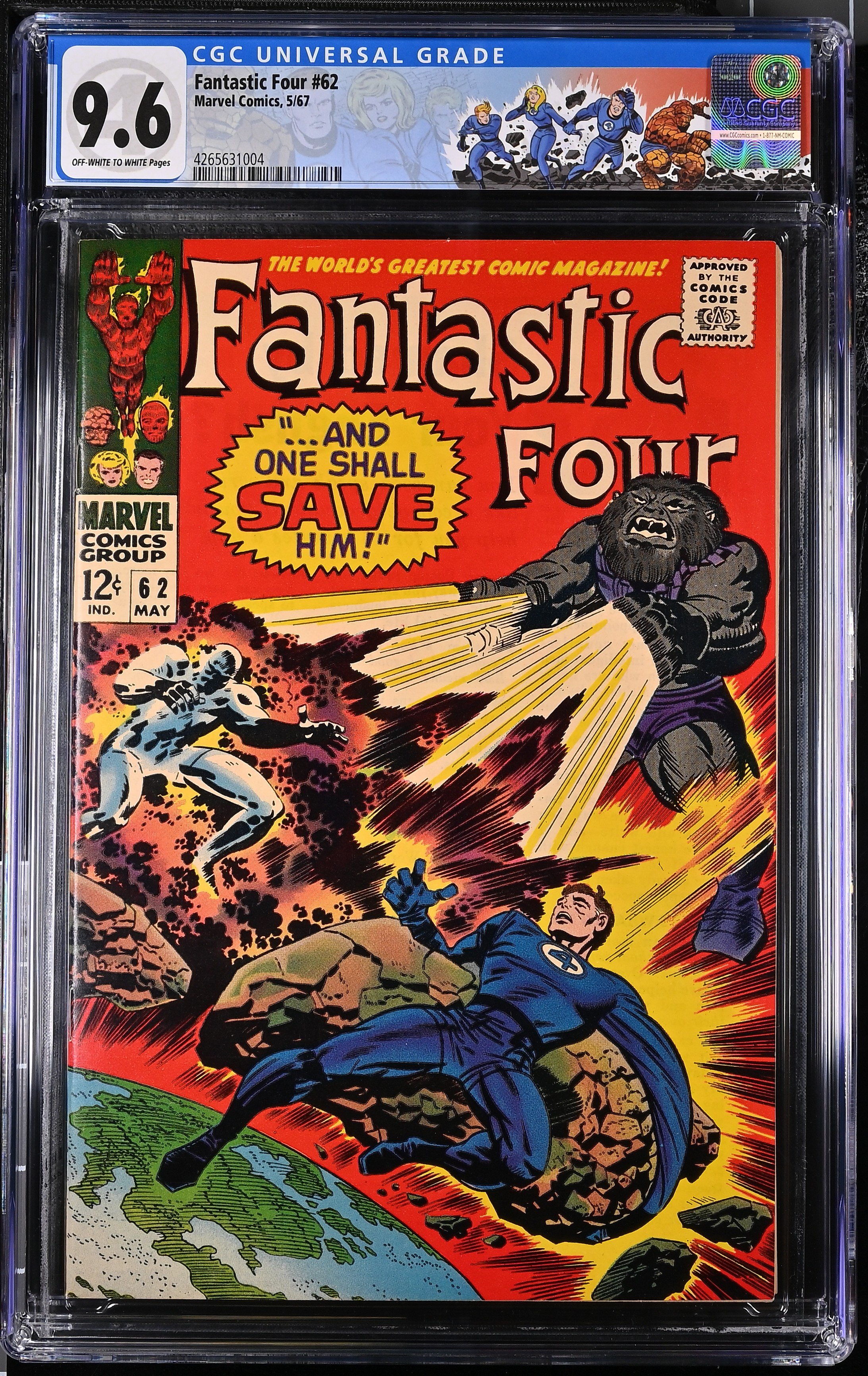 Fantastic Four #62 CGC 9.6 Marvel Comics.jpg