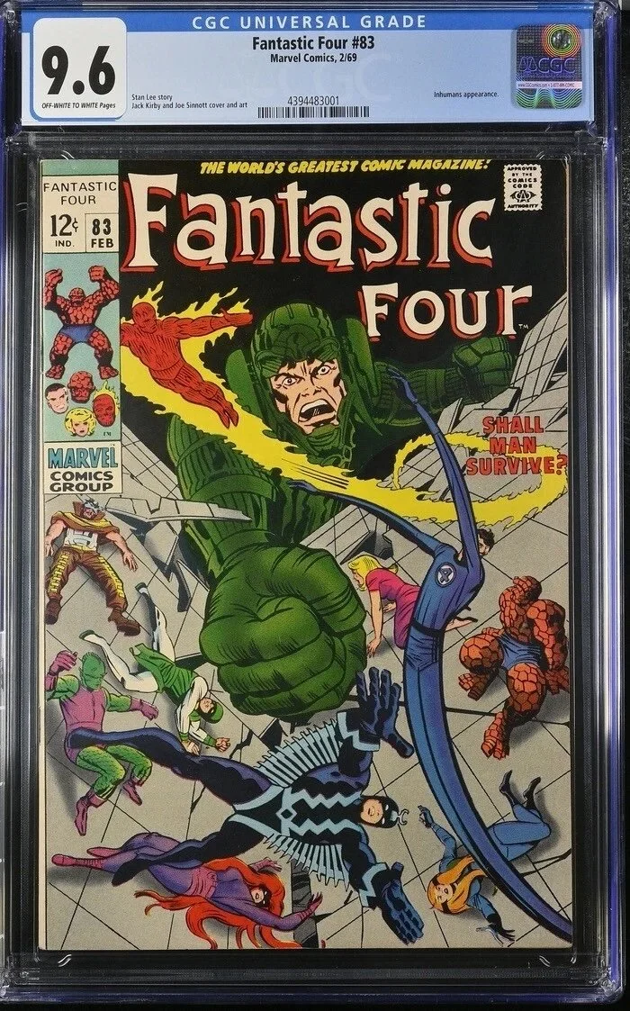 Fantastic Four #83 Marvel Comics 1969 CGC 9.6.jpeg