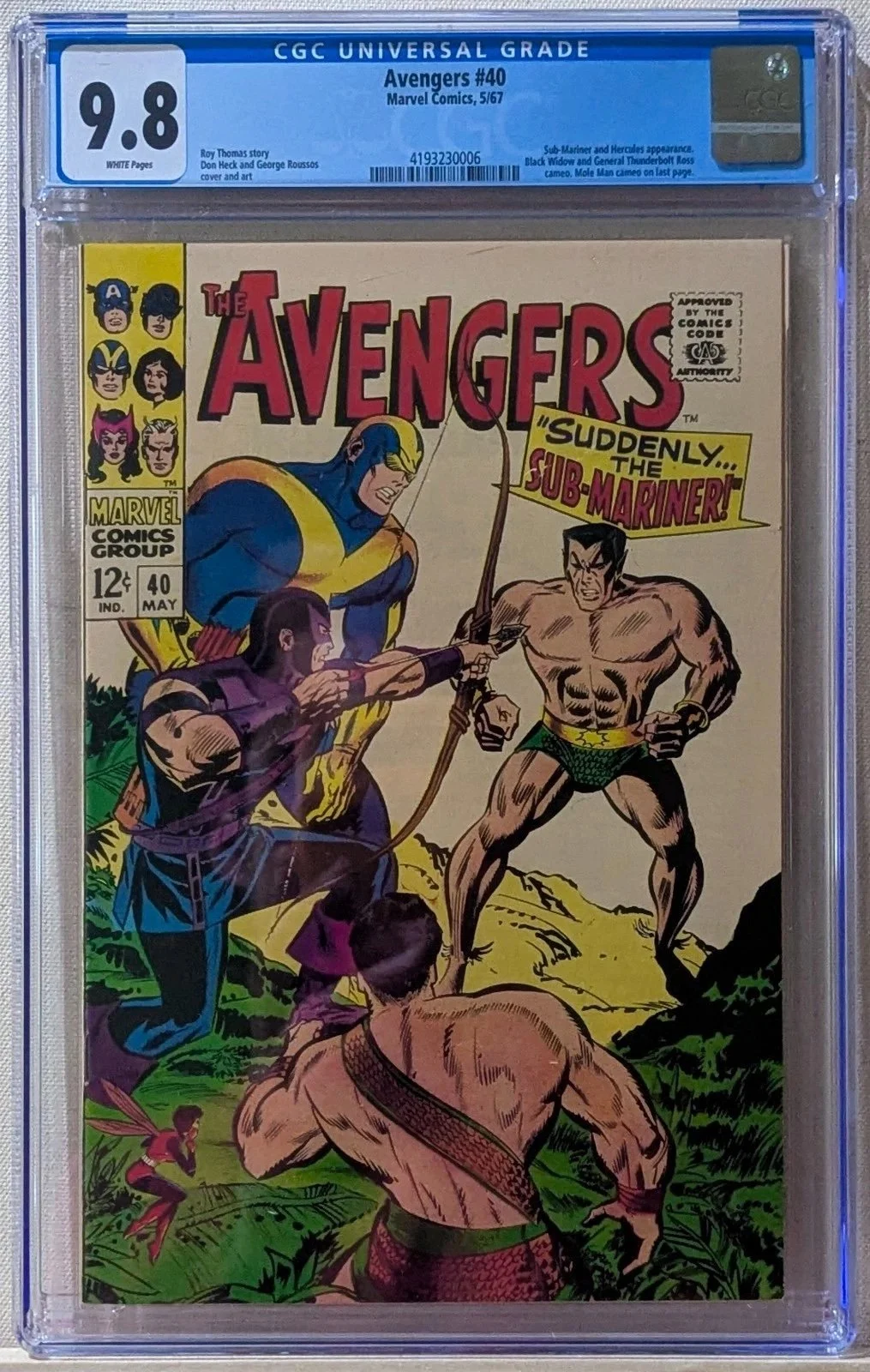 The Avengers #40 Marvel CGC 9.8.jpeg