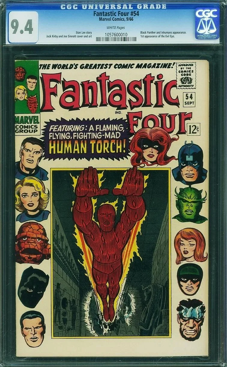 Fantastic Four #54 Marvel CGC 9.4 Black Panther.jpeg