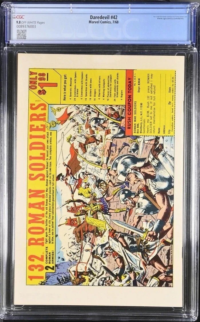 Daredevil #42 Marvel Comics 1968 CGC 9.8.jpeg