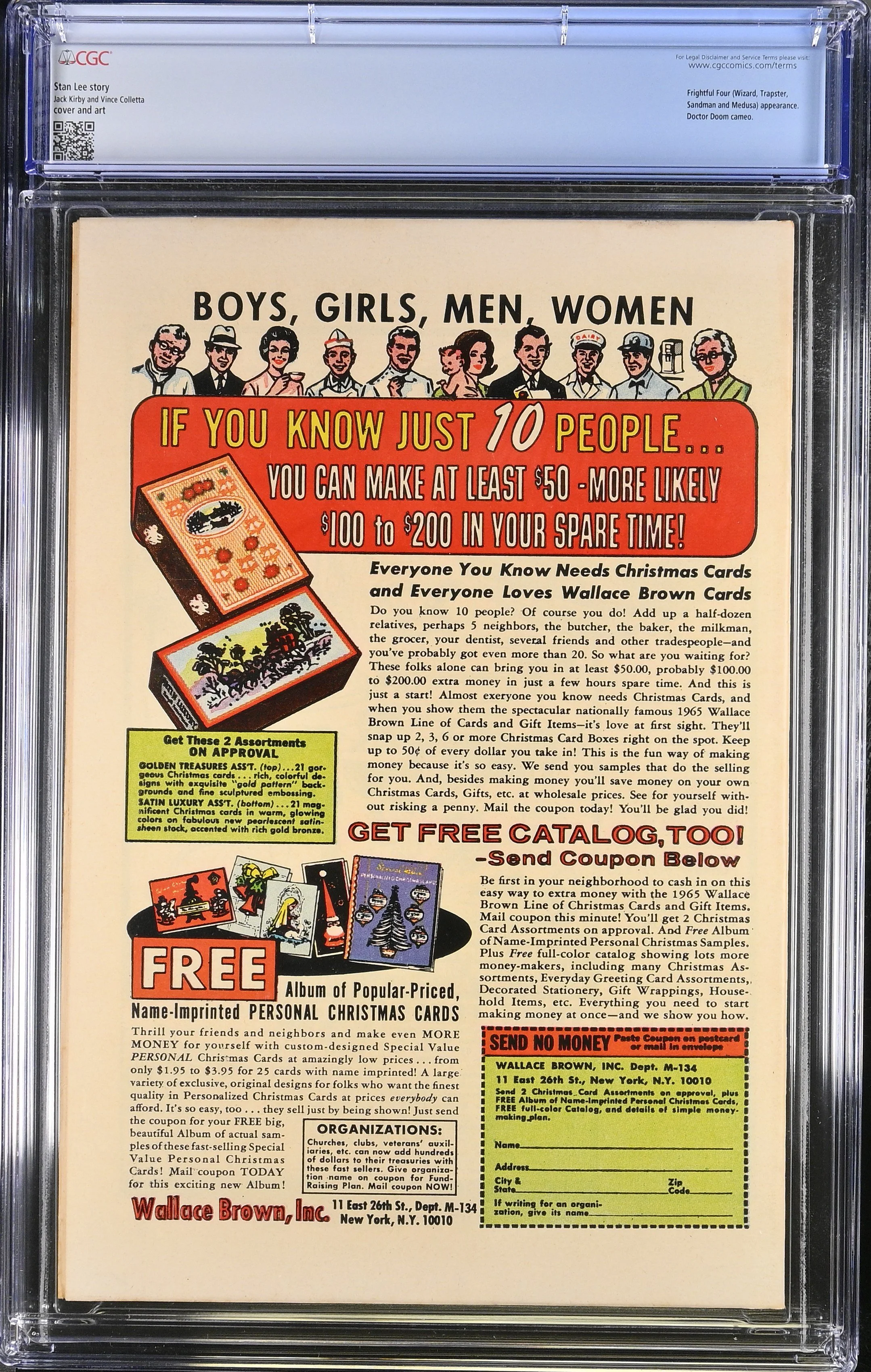 Fantastic Four #43 CGC 9.2