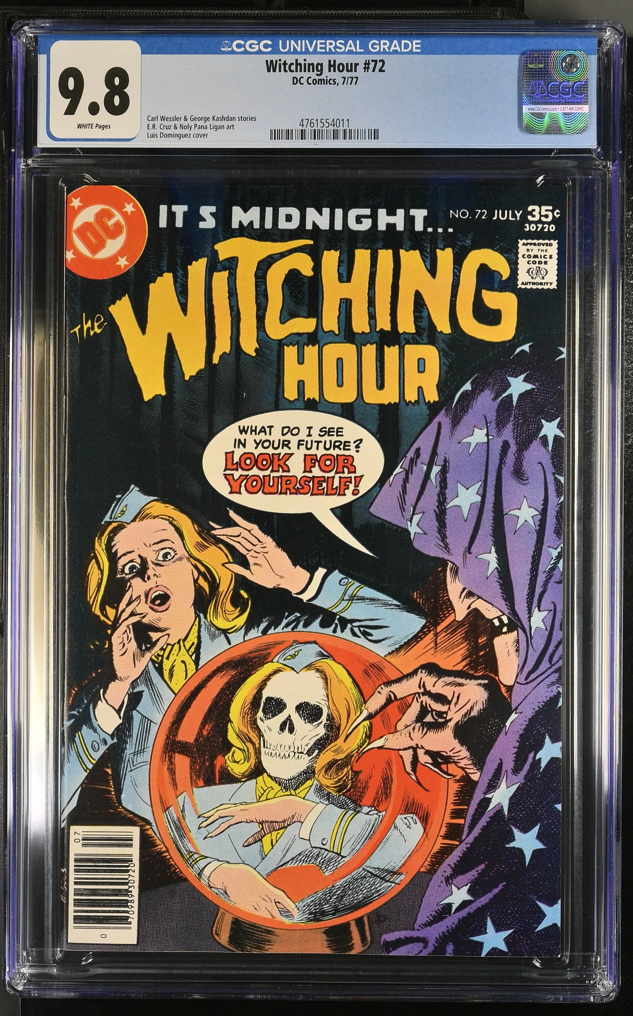 Witching Hour #72 CGC 9.8 Michael Golden Art Bronze Age Horror 1977