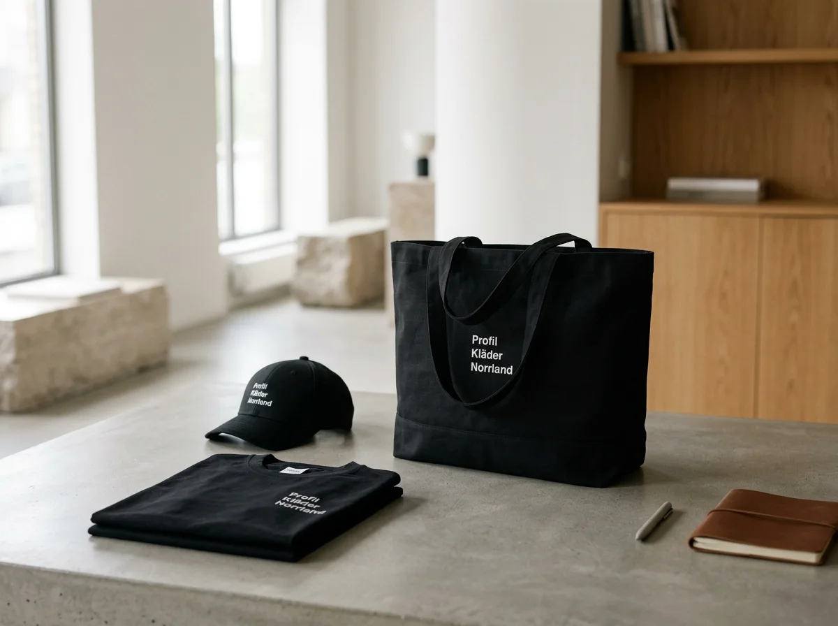 Profilkläder och profilprodukter för företag i Umeå och Norrland
Vill ni göra ert företag mer synligt? Med profilkläder med logga kan ni skapa en tydlig och professionell företagsprofil samtidigt som ni bygger igenkänning kring ert varumärke.