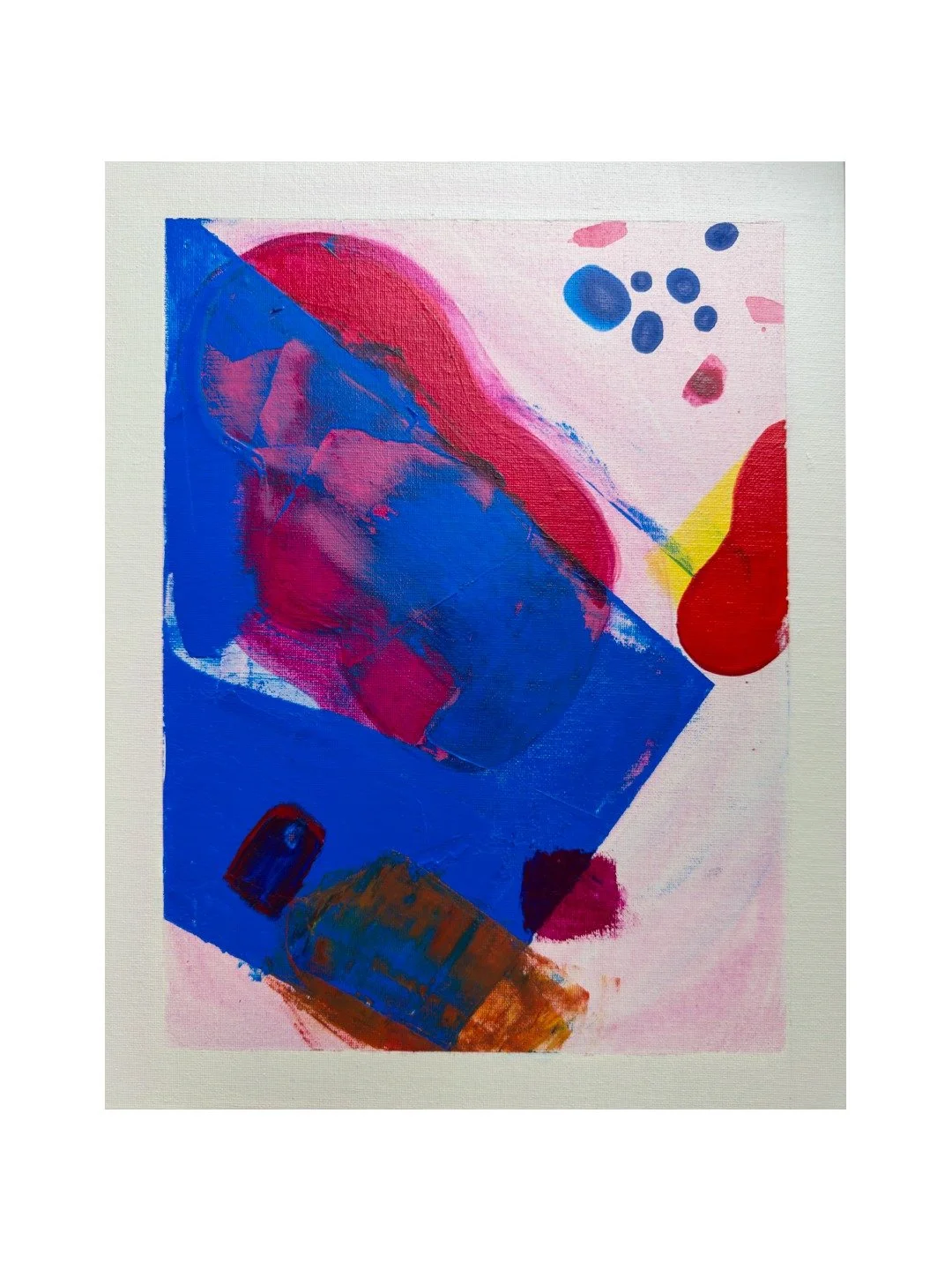 canvas 01 | acrylic paint on canvas | 11" x 14"

#abstractart #abstractpainting #contemporaryart #modernart #acrylicpainting #watercolorpainting #colorfulart #artistsoninstagram #abstractexpressionism #colorfieldpainting #gestalt #compositi