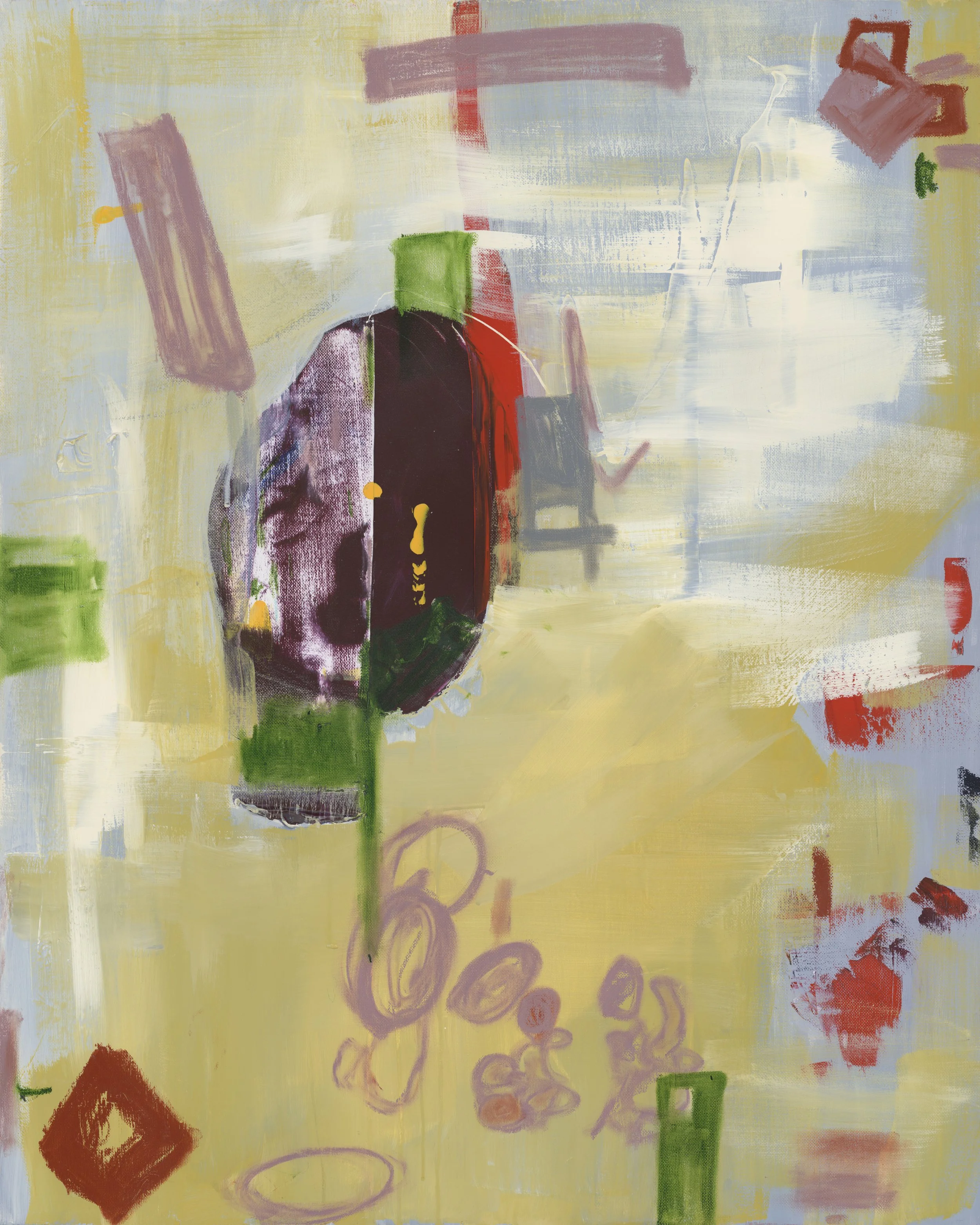 acrylic and oil on canvas | 24" x 30" | September 2026