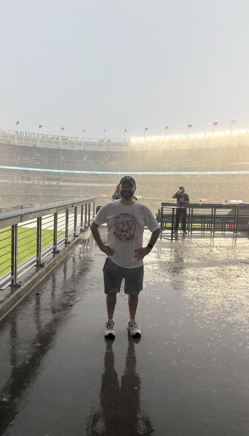 John Freyer at Yankee Game