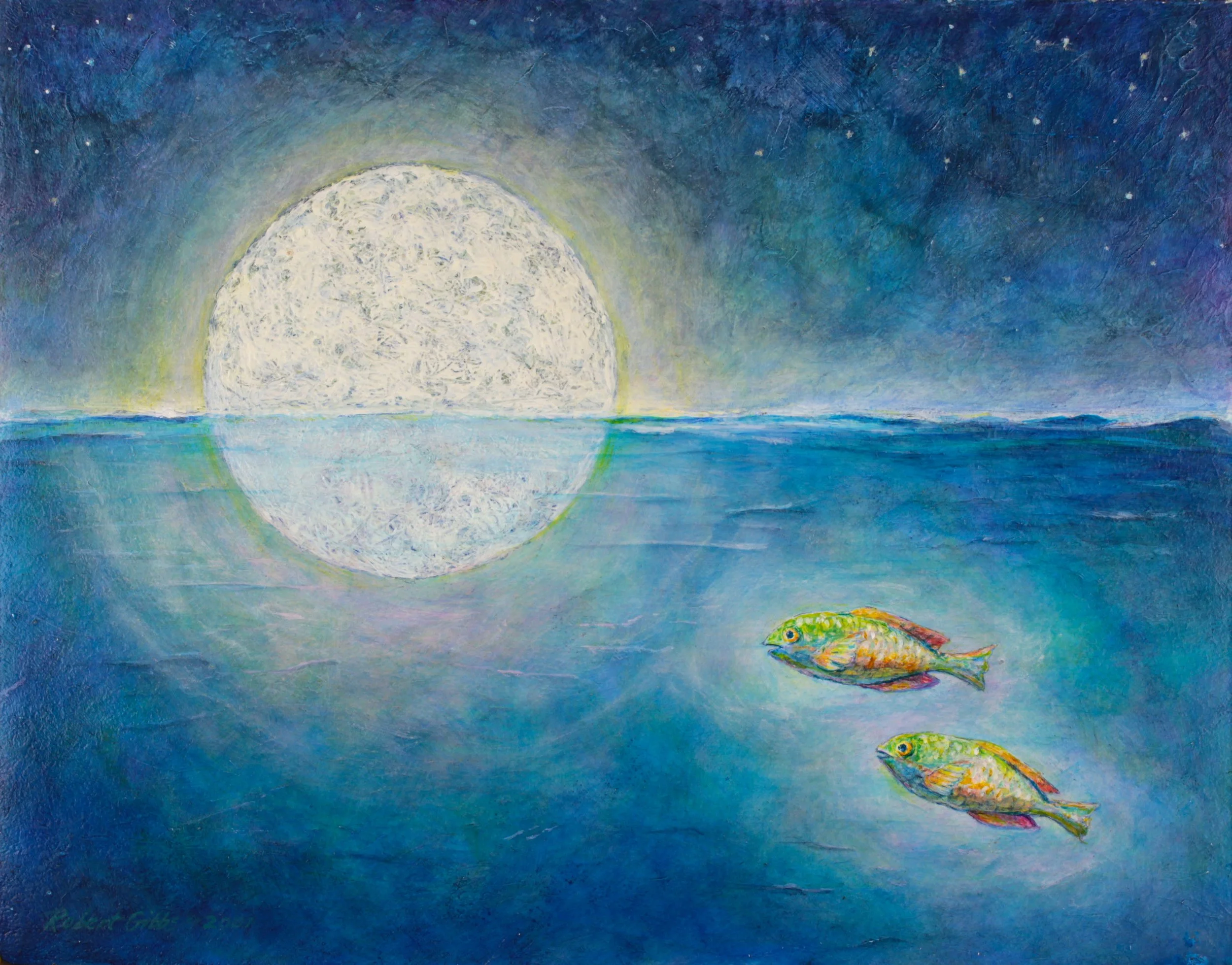 Moon and Fish