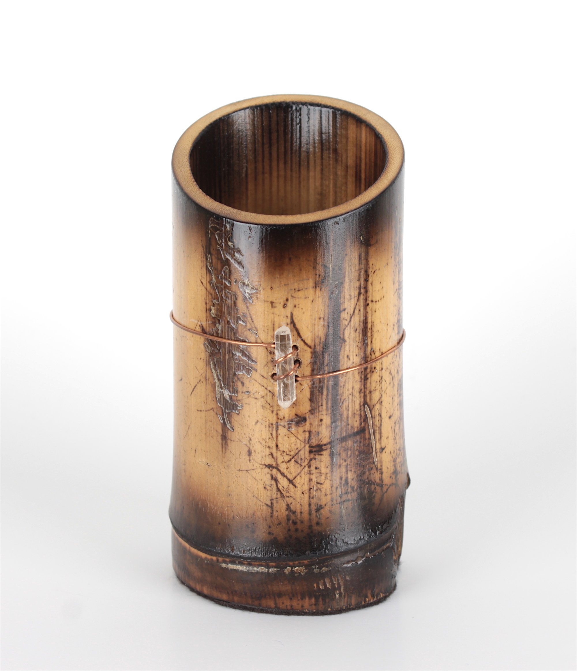 Ancient Language Bamboo Vessel