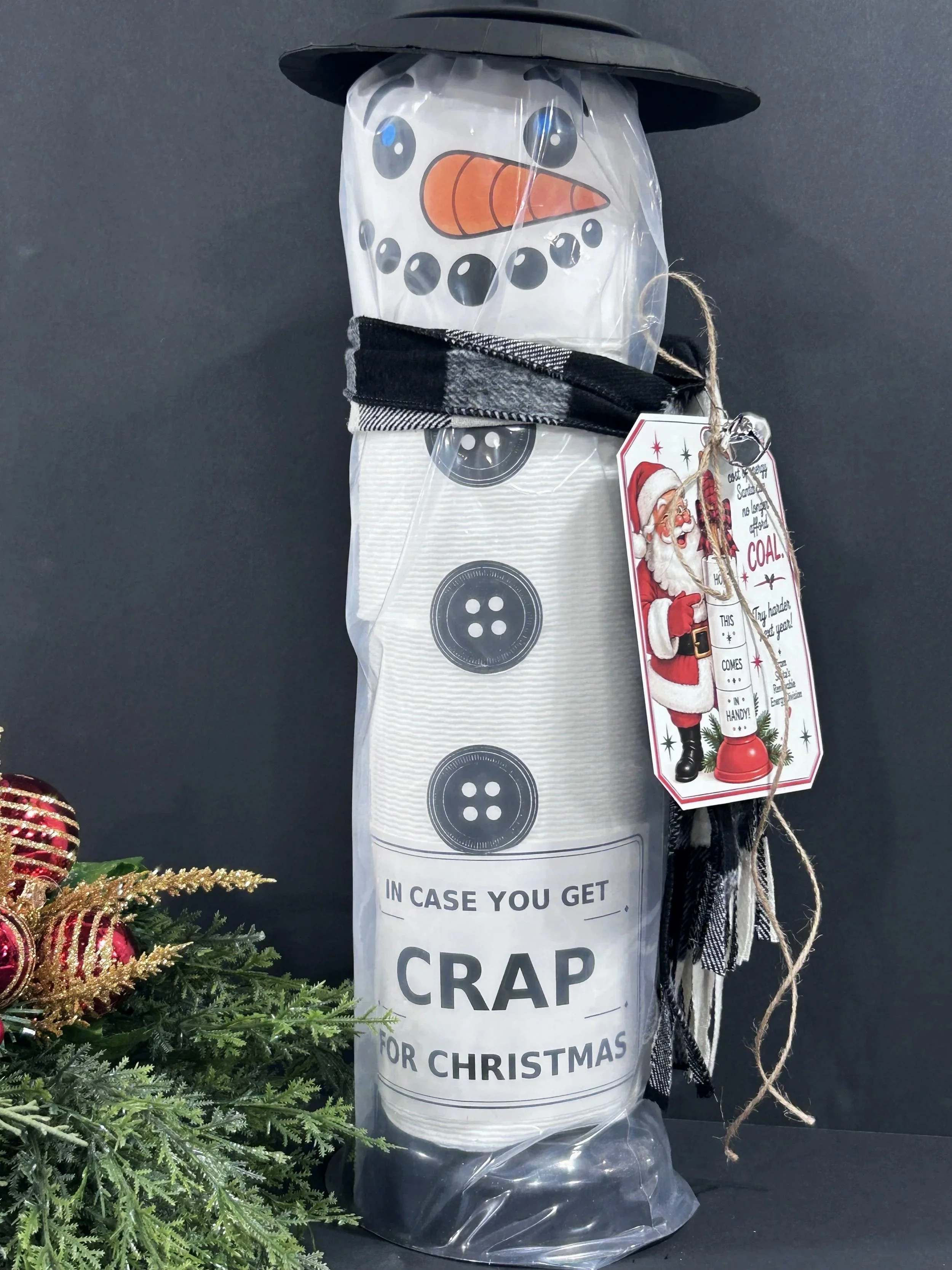 Whimsical Snowman Christmas Gift