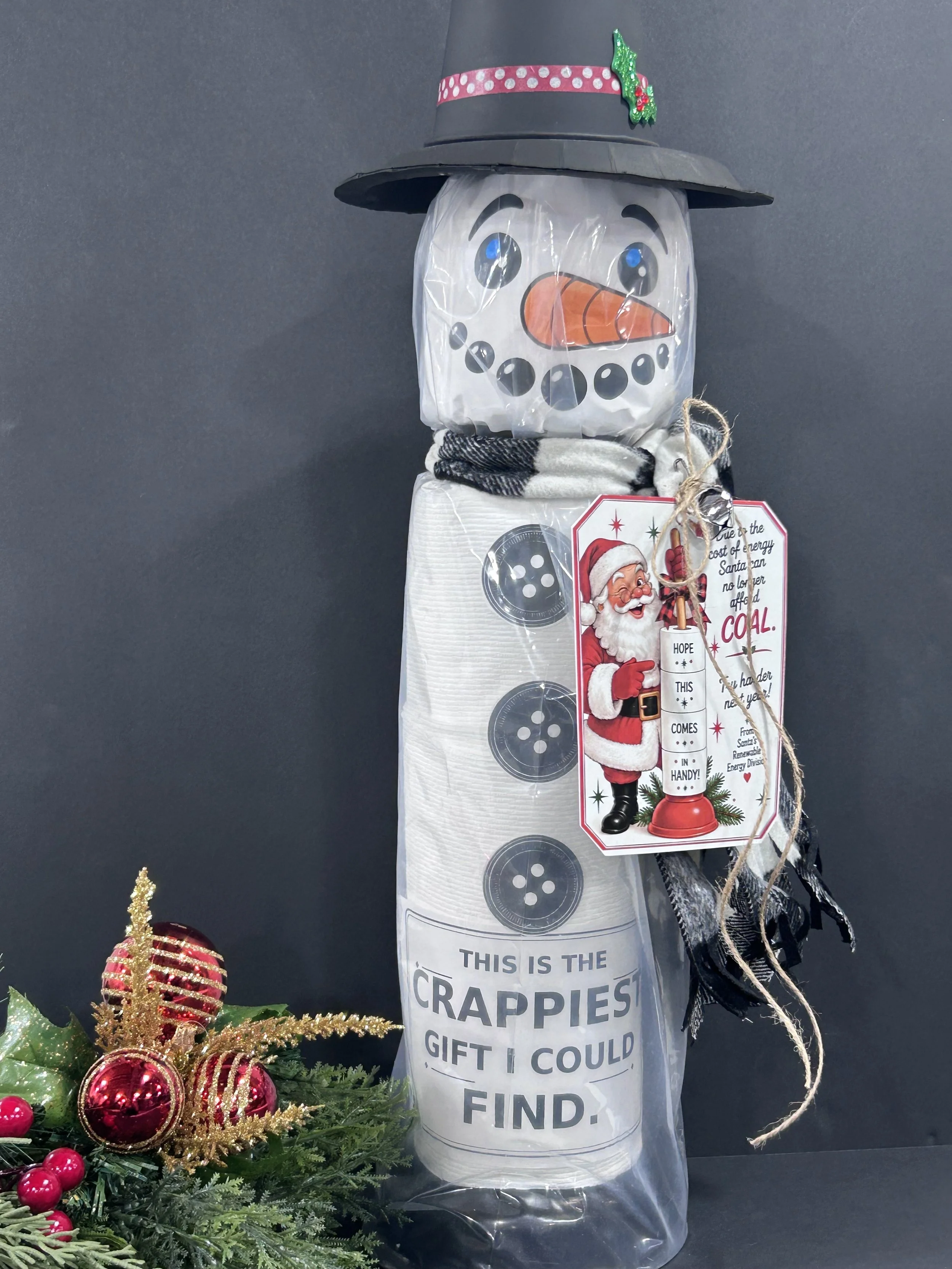 Whimsical Snowman Christmas Gift