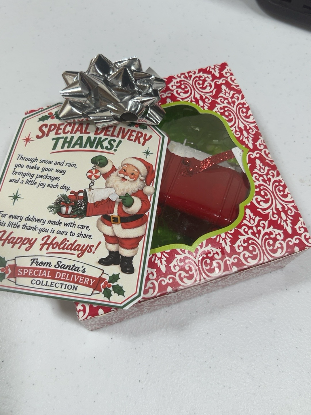 Special Delivery Thank-You Ornament