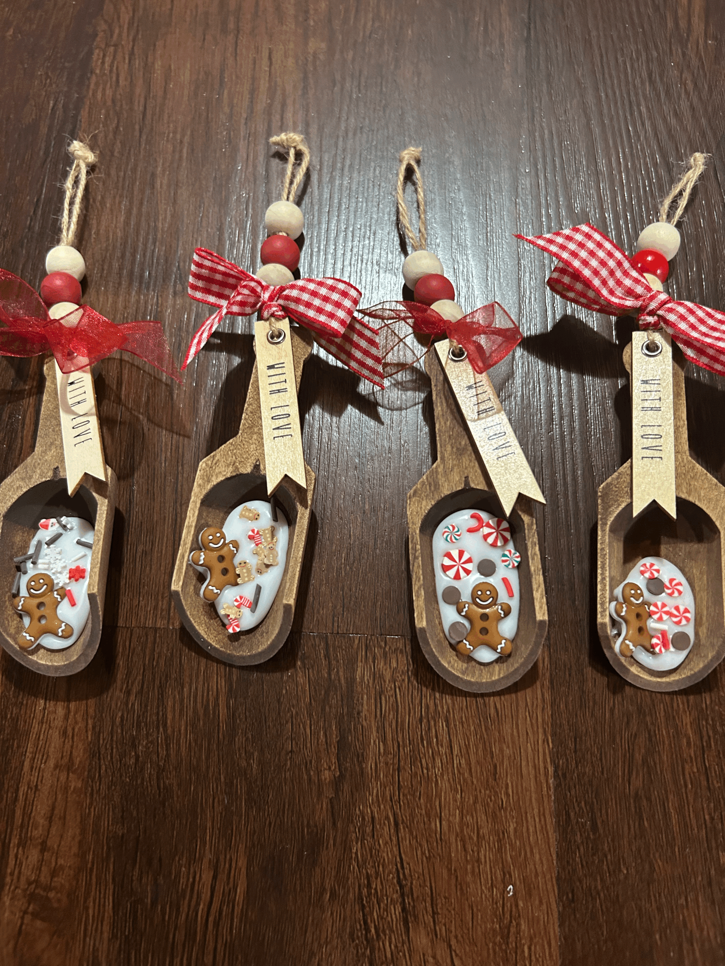Gingerbread Sweet Treat Scoop Ornament