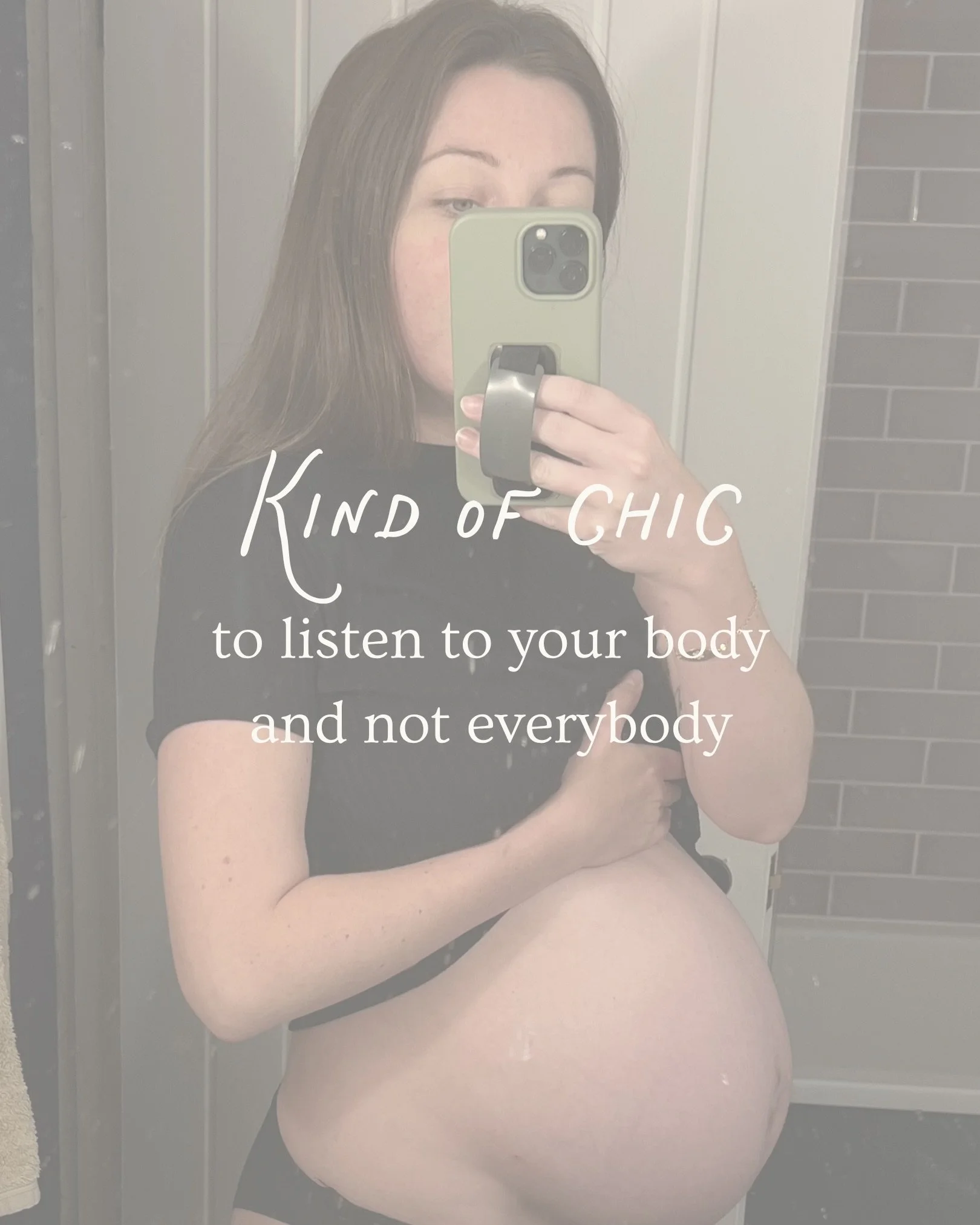 I&rsquo;m not here to tell you what to do (and neither should anyone else). 

But I will tell you that you probably already know. And it&rsquo;s not what some random person tells you is the right/best thing/popular thing when it comes to birthing you