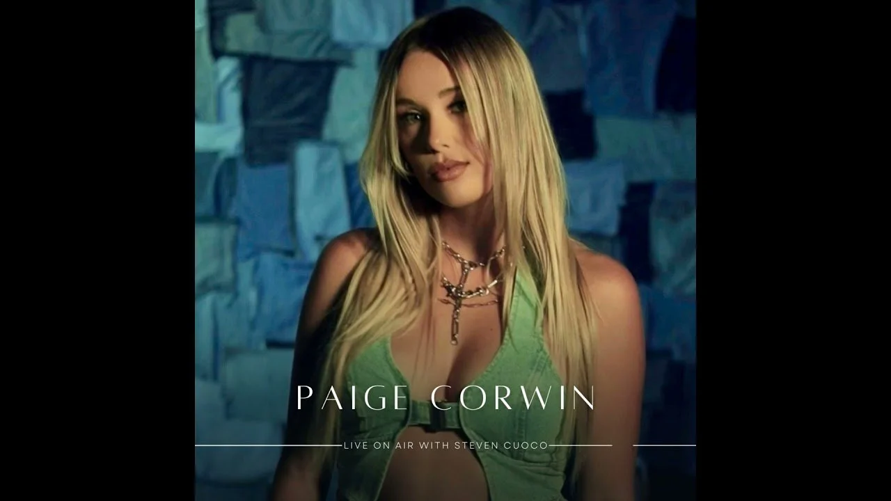 Paige Corwin Live On Air with Steven Cuoco