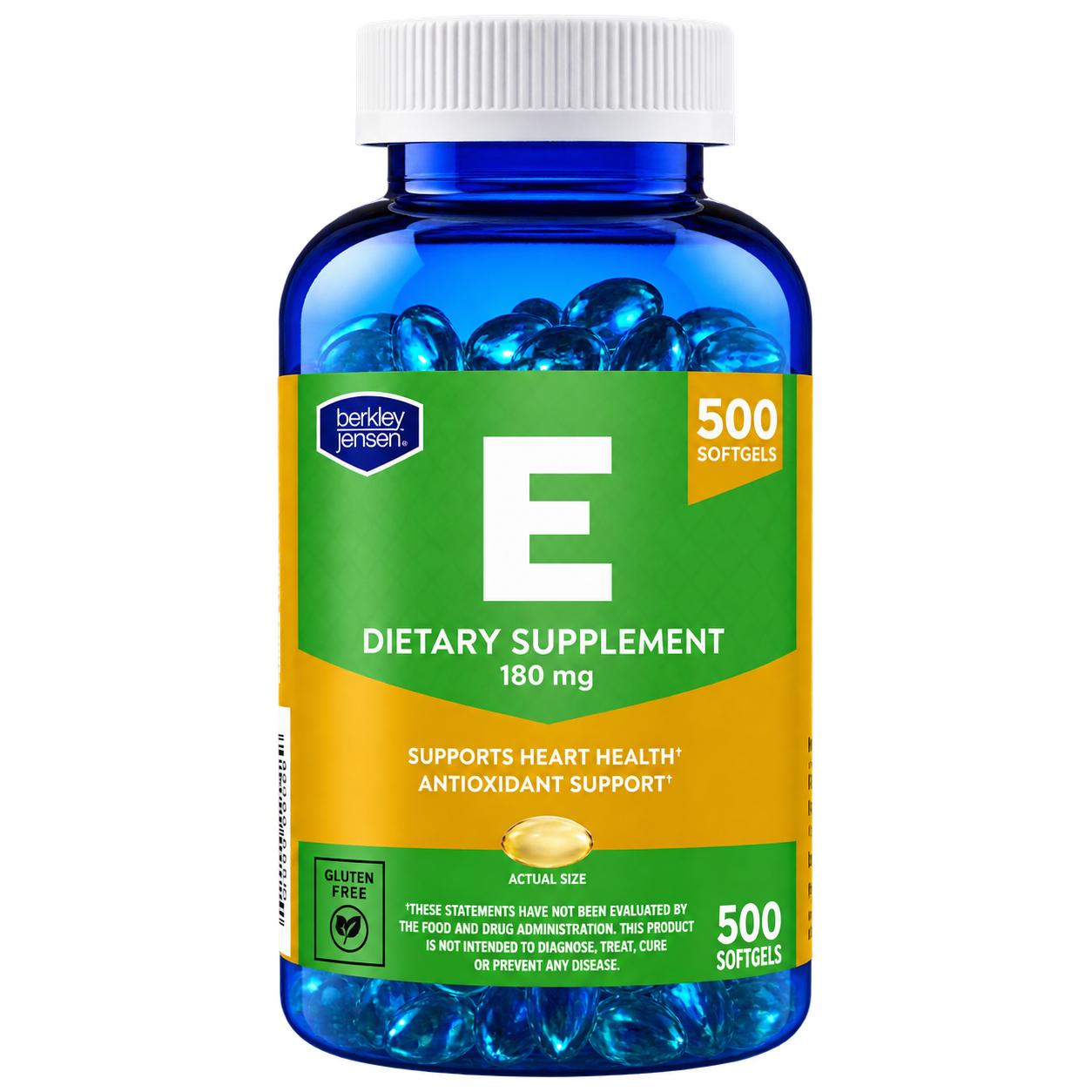 Vitamin E Supplement – 500 Softgels