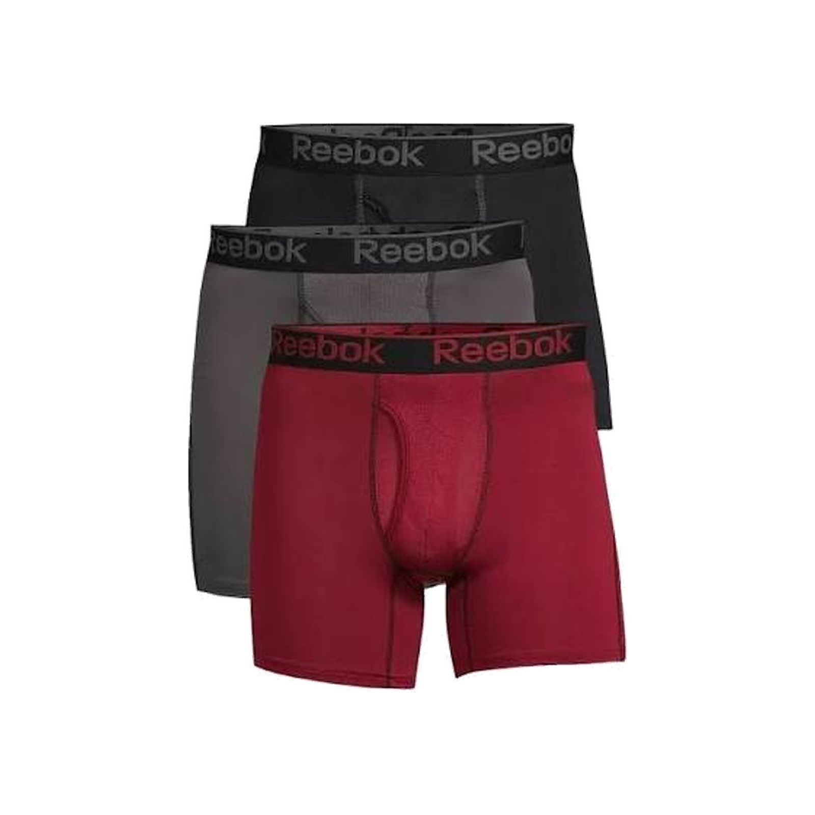 Reebok Men’s Boxer Briefs – 3 Pack