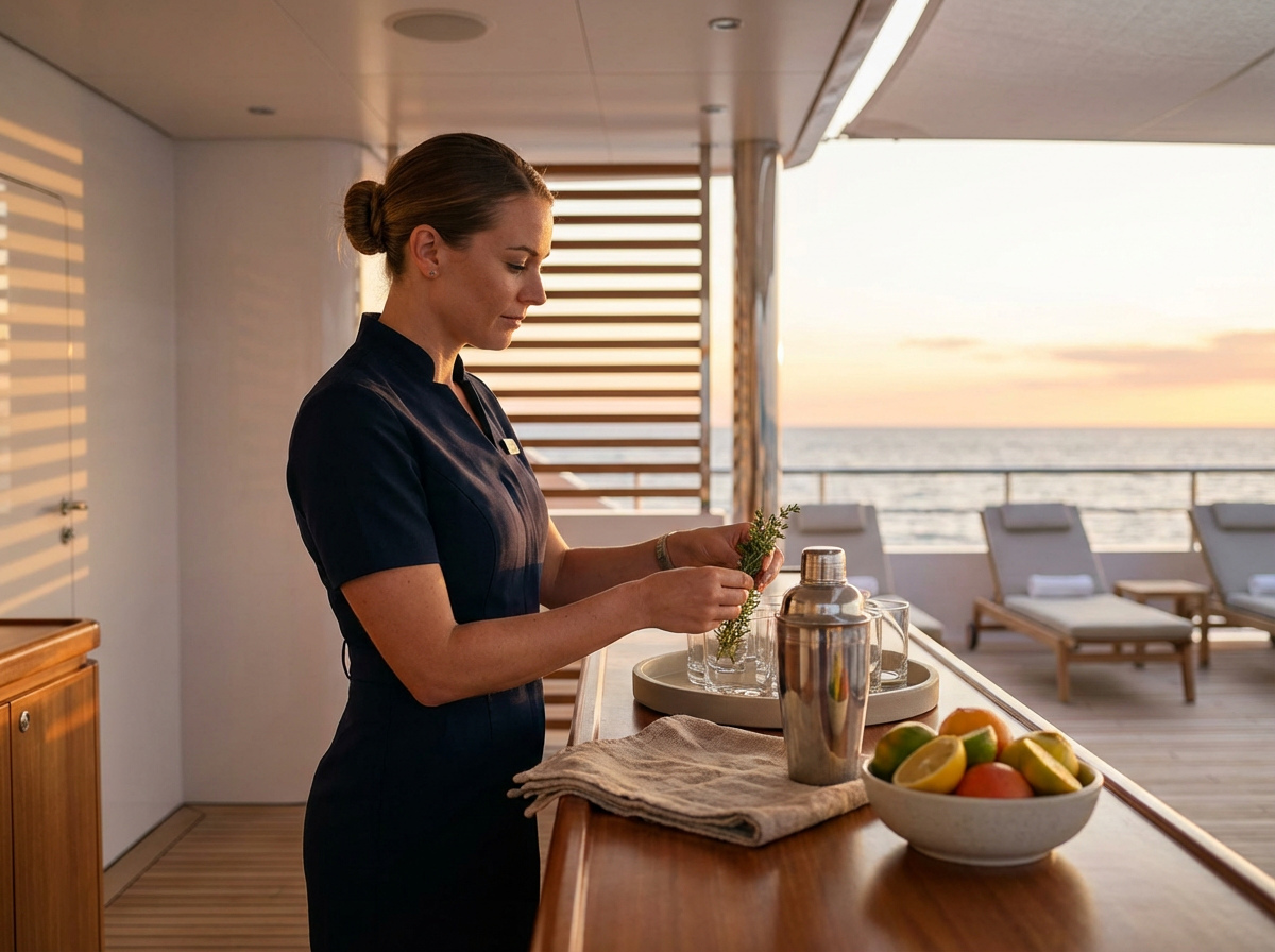 Onboard Cocktail Service