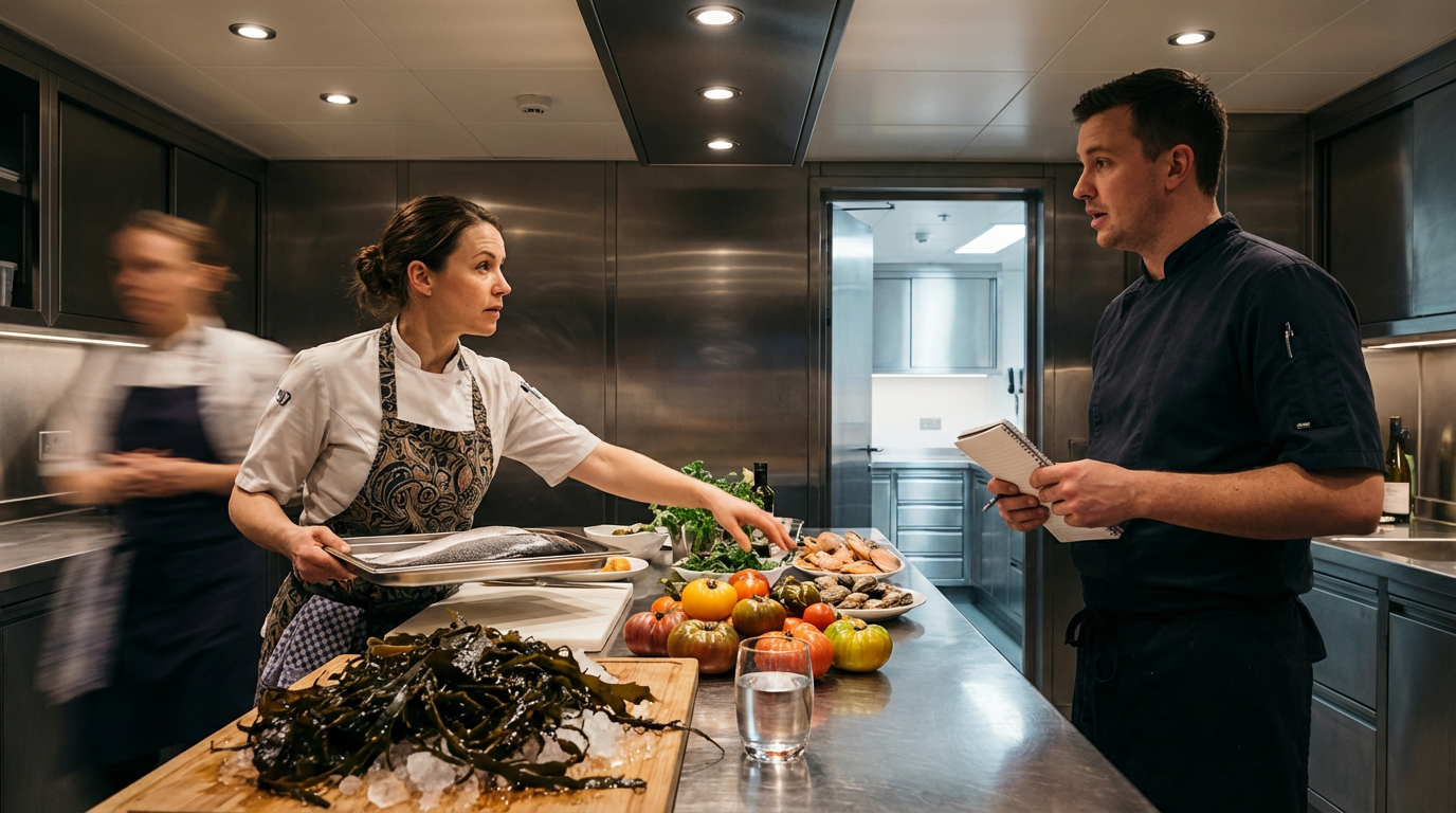 Onboard Gourmet Dining